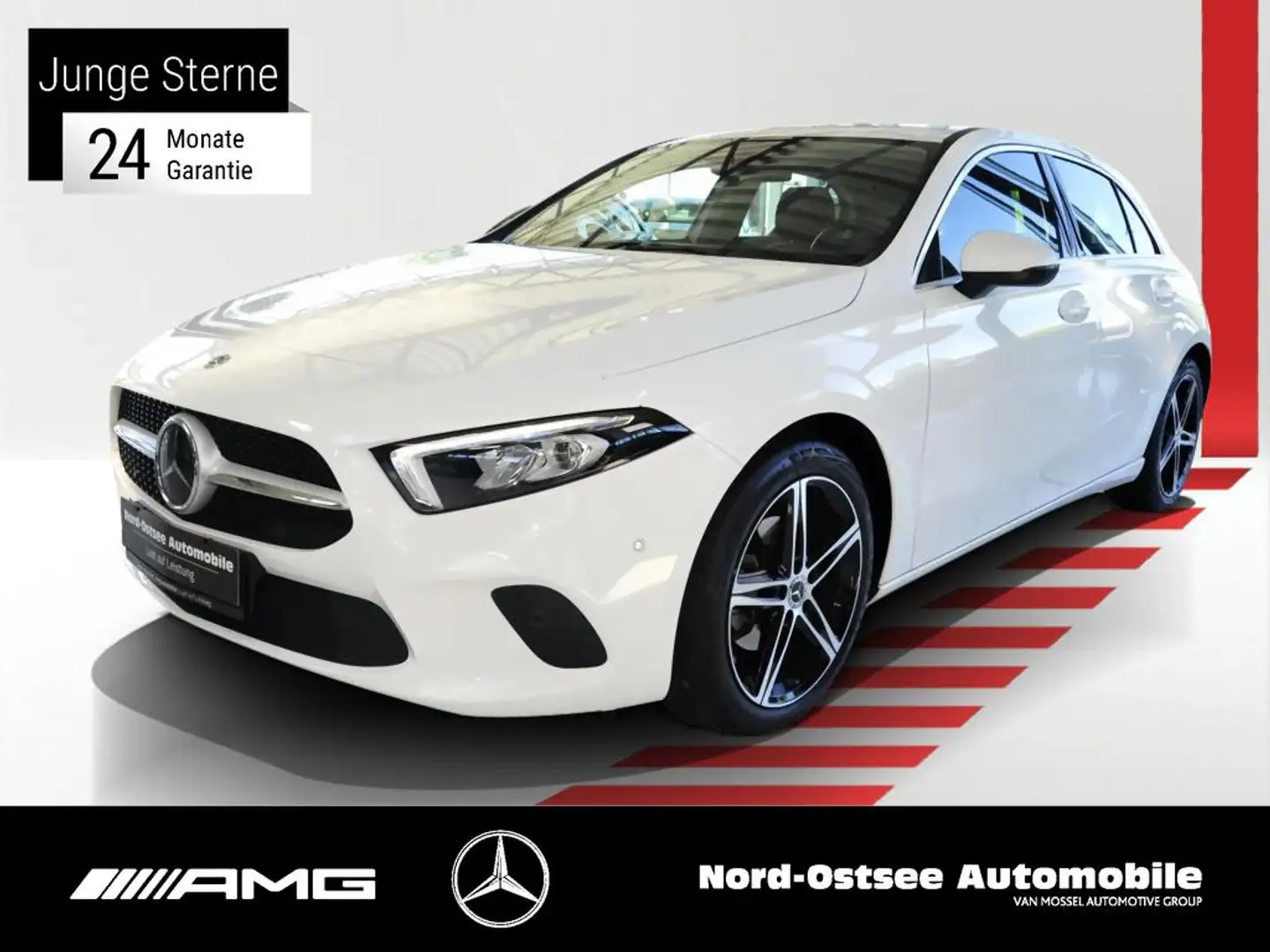 Mercedes-Benz A 180 PROGRESSIVE KAMERA MBUX KLIMA LED NAVI Bianco - 1
