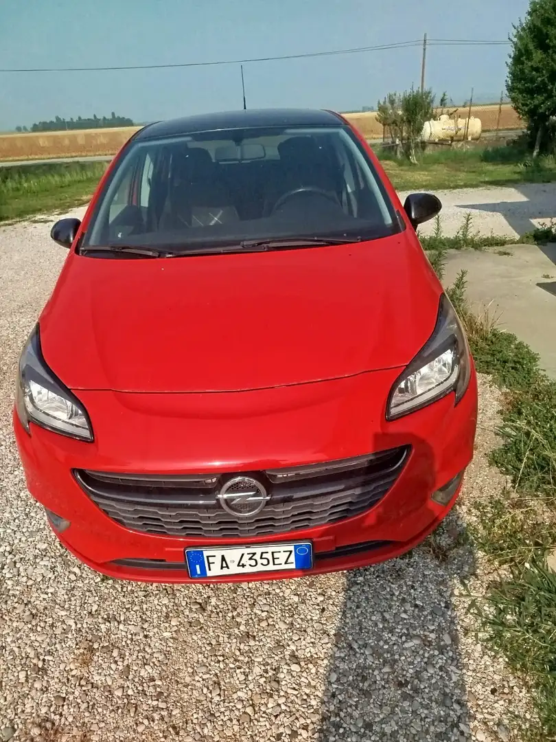 Opel Corsa A GPL DEL 2015 CON IL MOTORE FUSO 3334785907 Rosso - 2