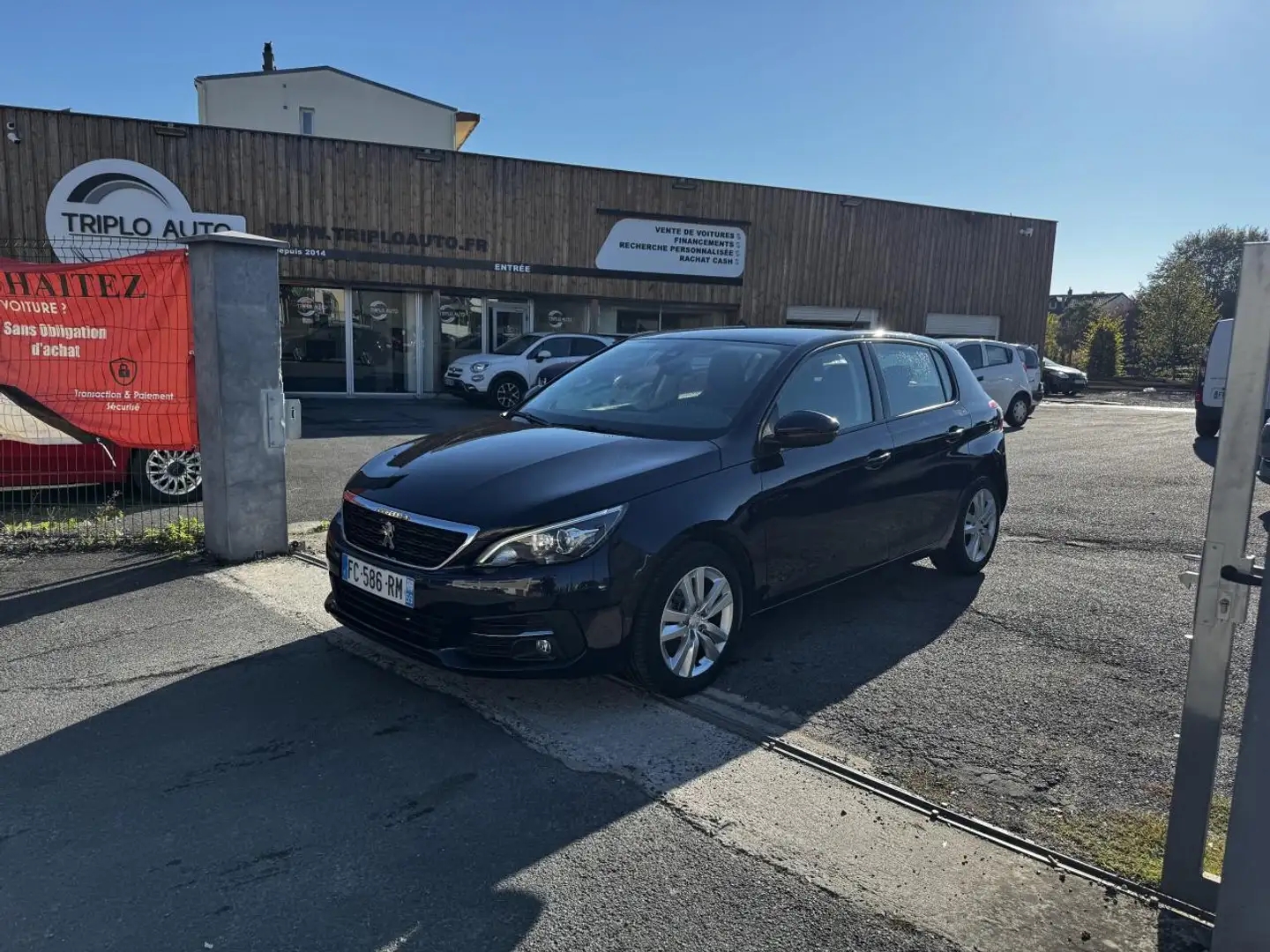 Peugeot 308 1.5 BlueHDi S\u0026S - 130 Allure Gps + Clim Radar AR Bleu - 1
