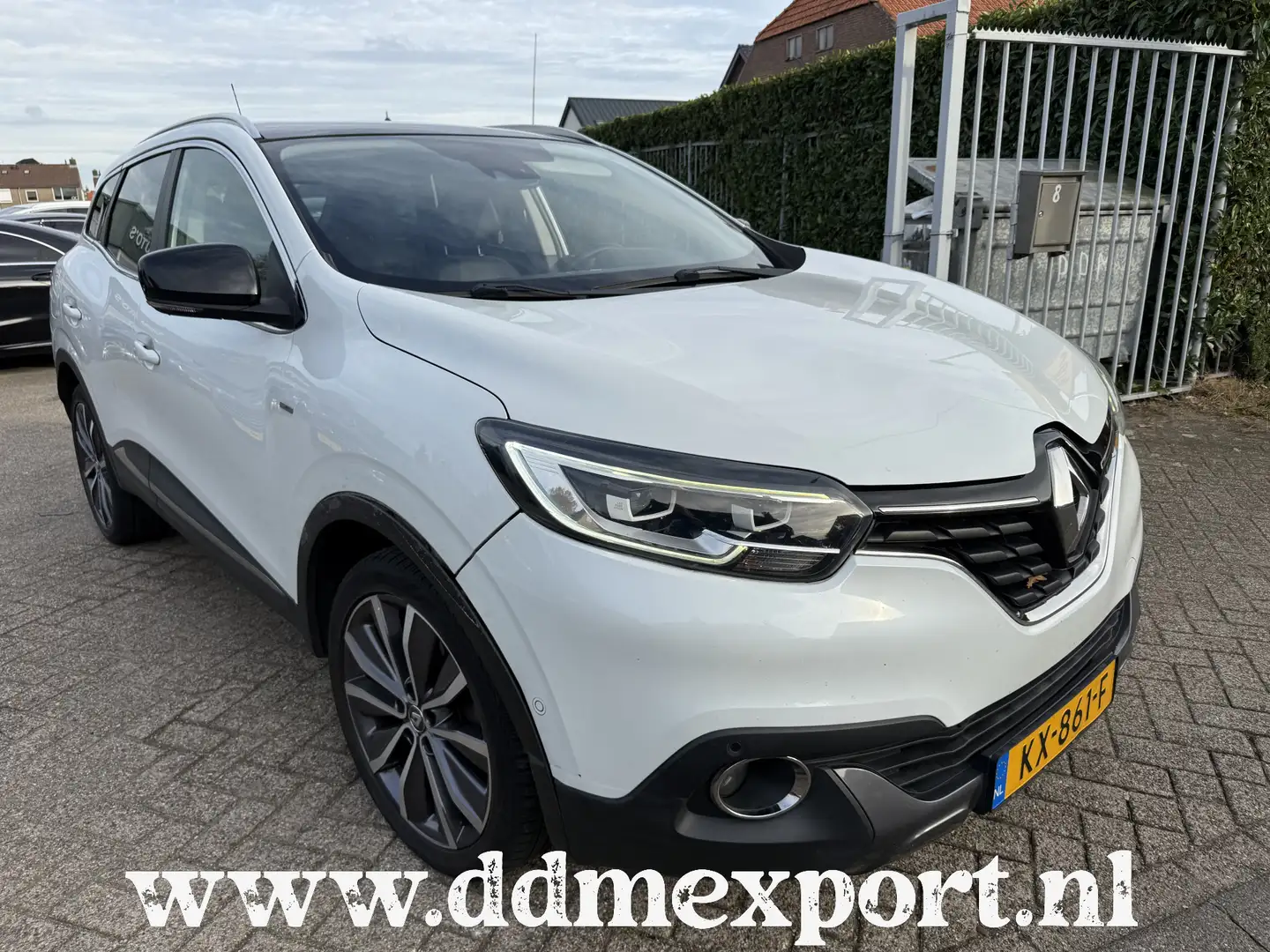 Renault Kadjar 1.6 dCi Bose LEDER/PANO/NAVI/CLIMA Wit - 1