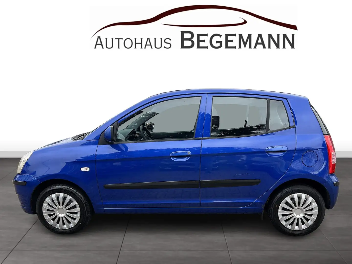 Kia Picanto 1.1 LX Klima 8fach bereift Blau - 2