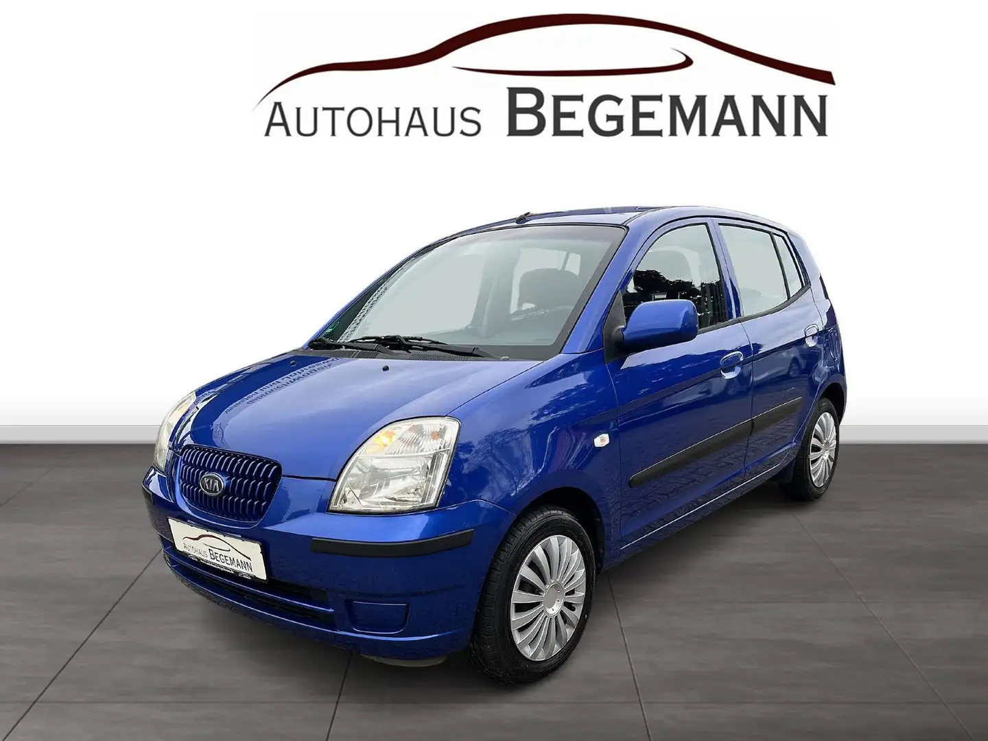 Kia Picanto 1.1 LX Klima 8fach bereift Blau - 1