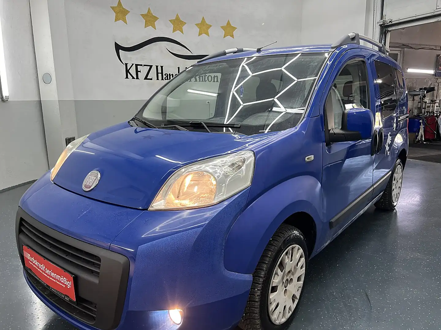Fiat Qubo 1.4 *PICKERL IST NEU* SOFORT FINANZIERUNG & EIN... Blau - 1