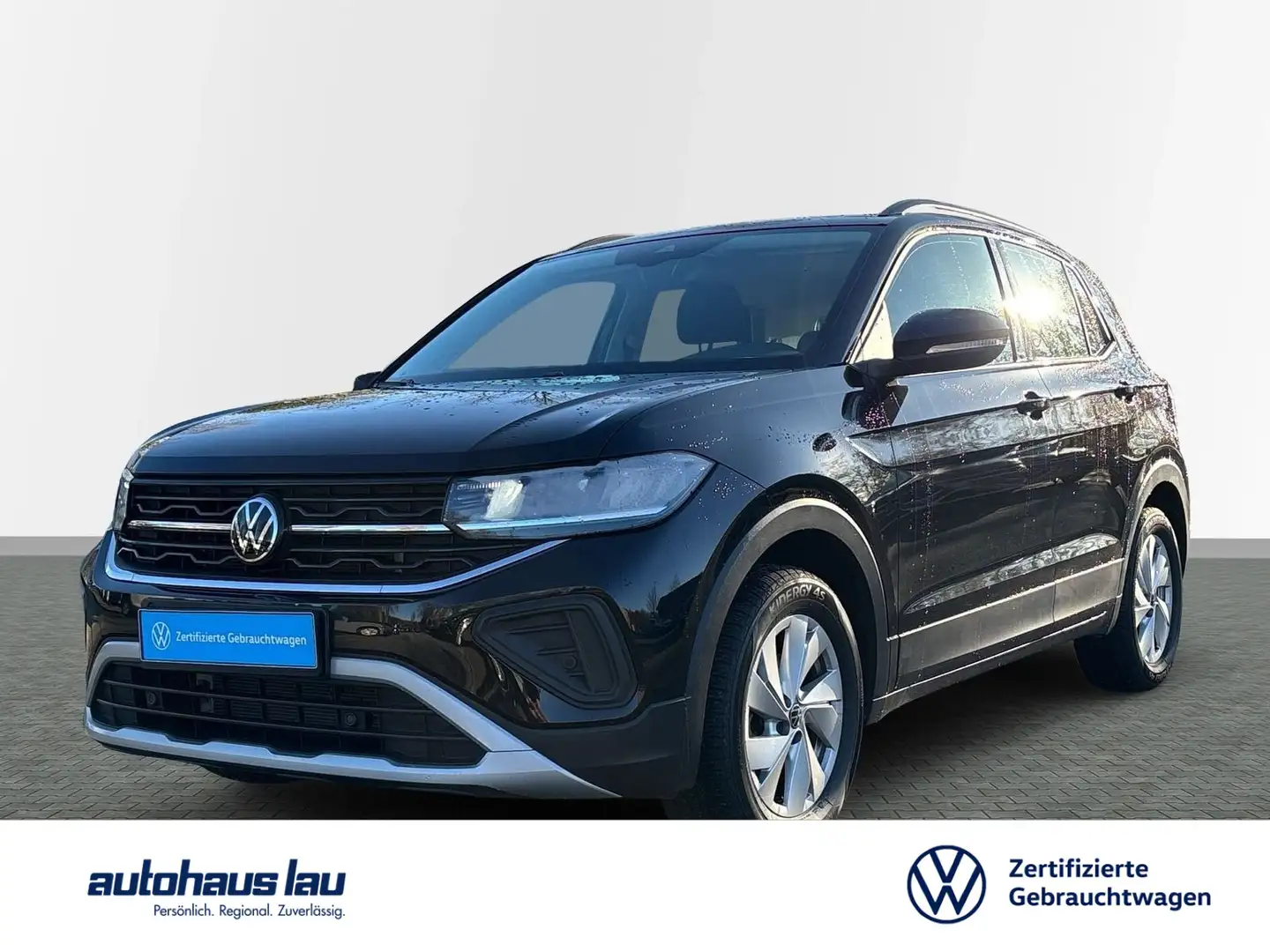 Volkswagen T-Cross 1.0 TSI 85 kW Life Schwarz - 1