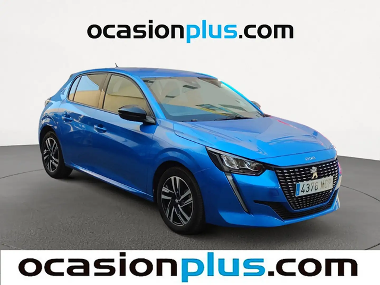 Peugeot 208 1.2 Puretech S&S Allure Pack 100 Bleu - 2