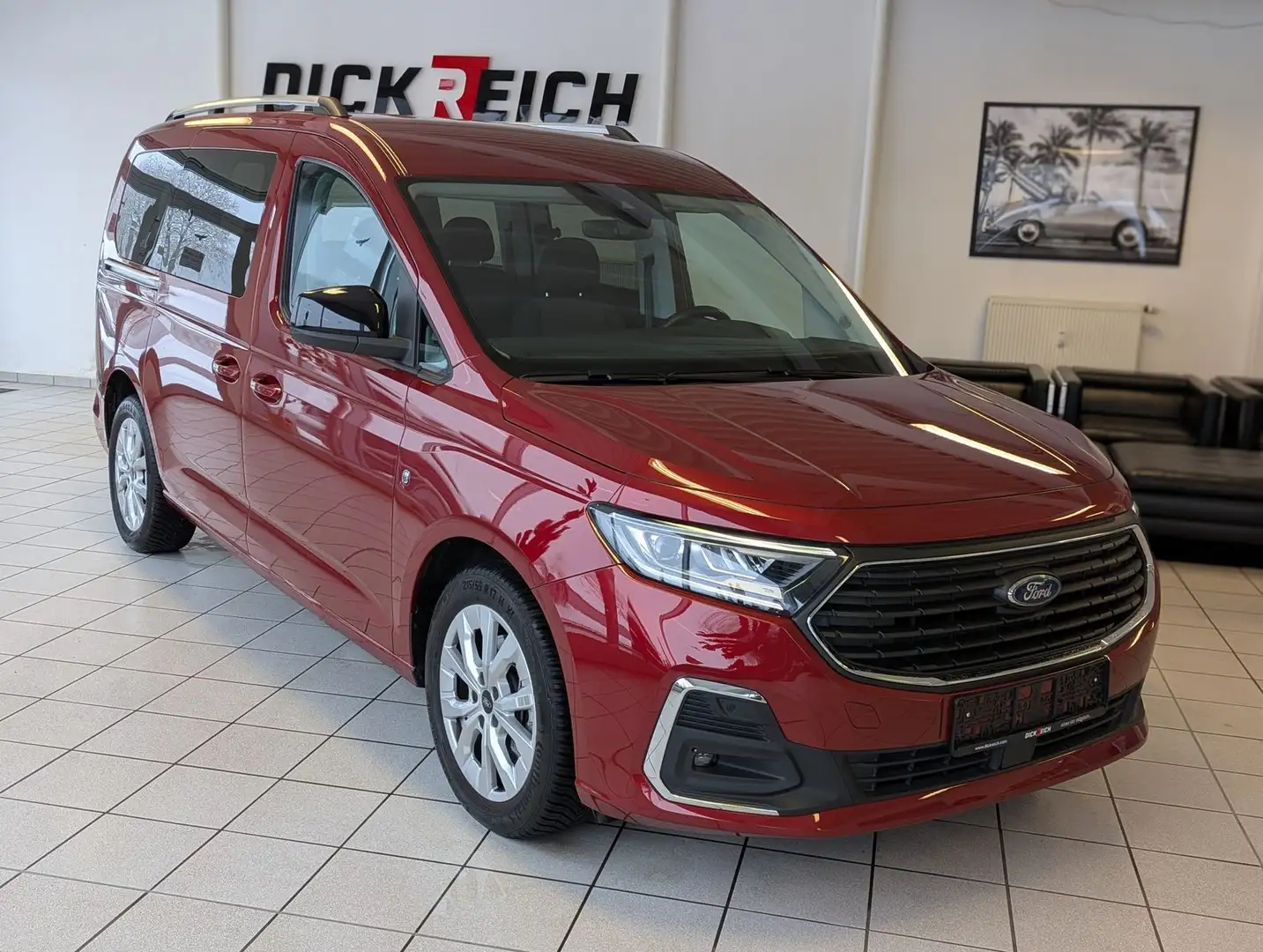 Ford Grand Tourneo L2 Titanium 7-Sitze Bi-LED Cam AHK Rouge - 1