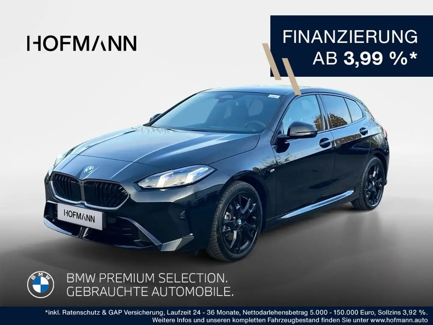 BMW 120 M Sport Schwarz - 1