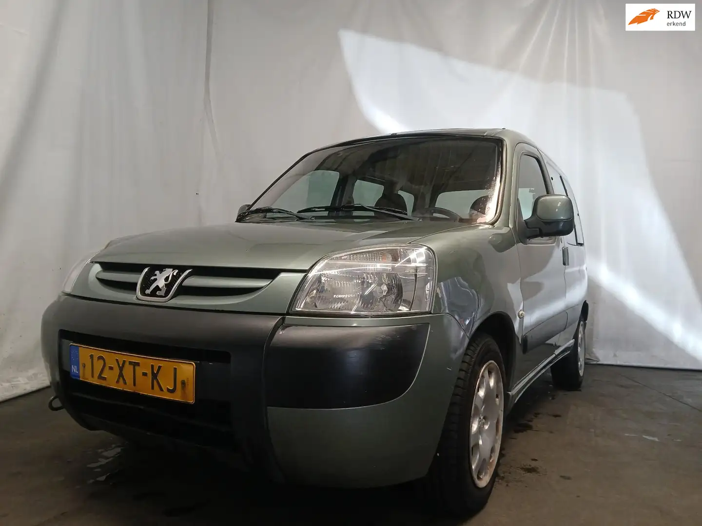 Peugeot Partner MPV 1.6-16V XT - Rechter Zijschade Groen - 1