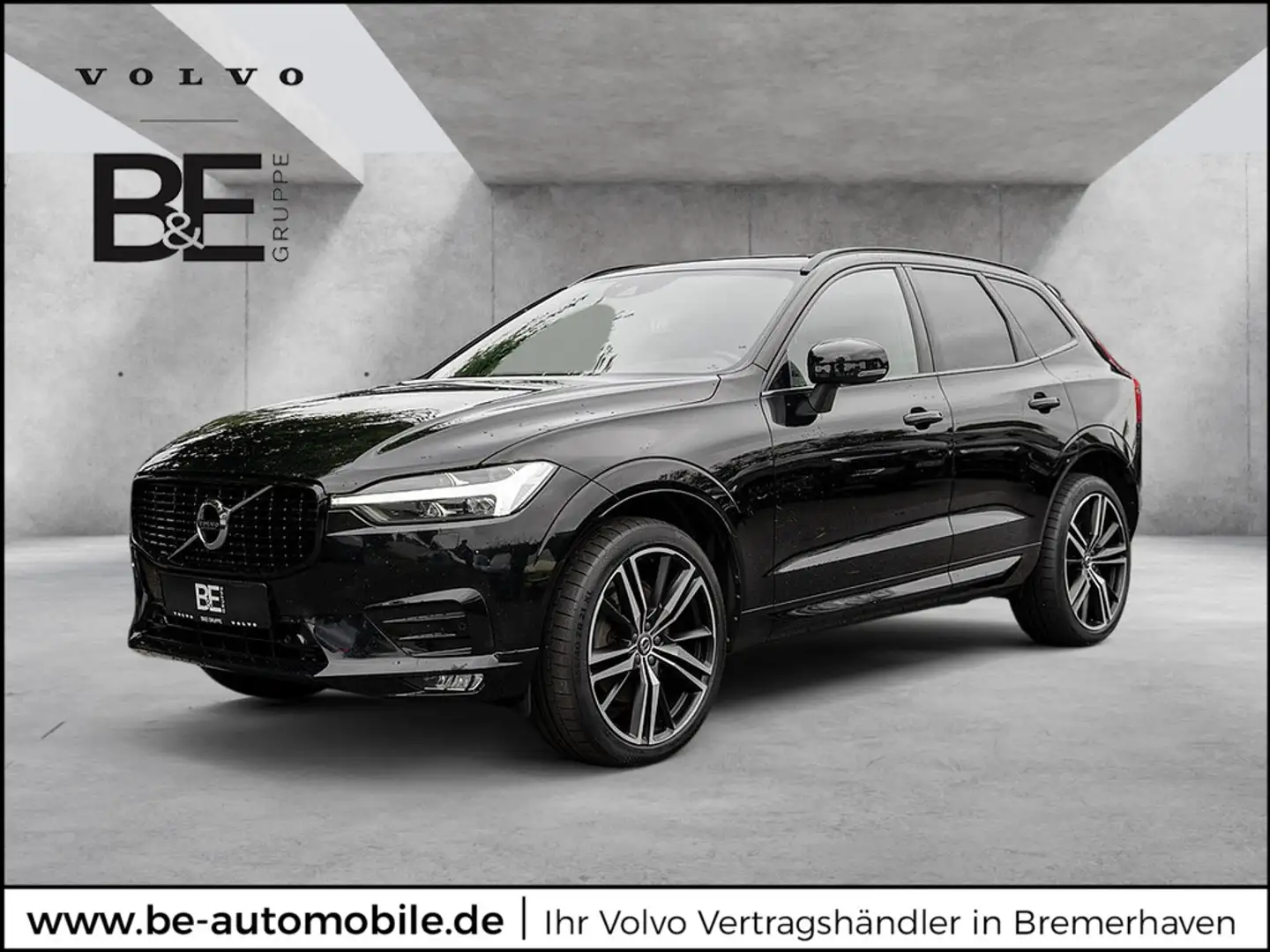 Volvo XC60 B4 R-Design Pano-Dach / 21 " Alu / AHK Zwart - 1