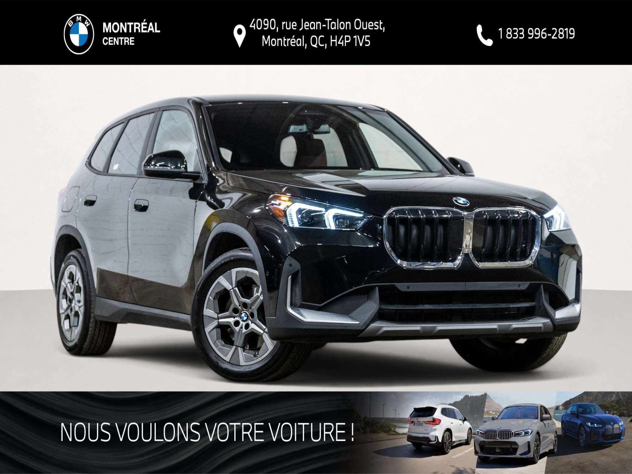 2026 BMW X1 xDrive28i | Sièges sport | Accès confort | Assista