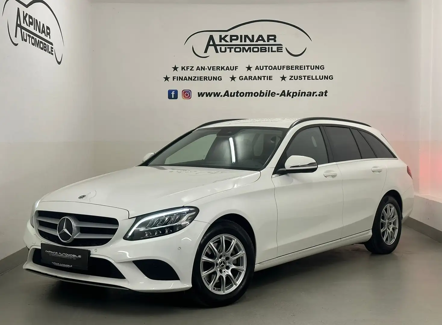 Mercedes-Benz C 180 T Elegance BlueEfficiency CDI Aut. Weiß - 1