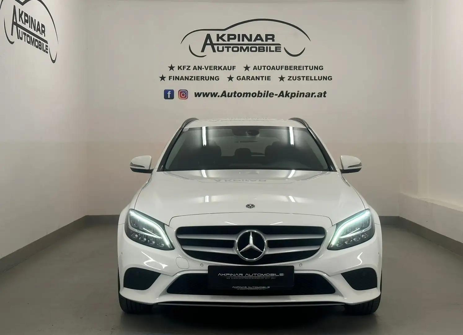 Mercedes-Benz C 180 T Elegance BlueEfficiency CDI Aut. Weiß - 2