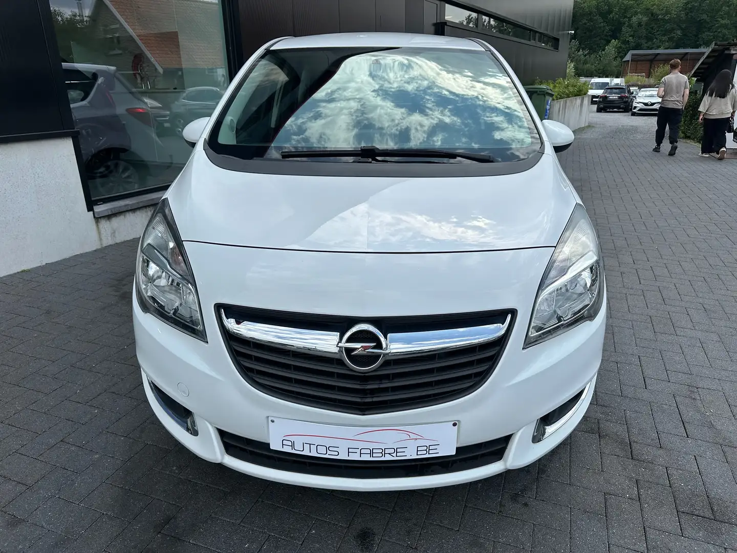 Opel Meriva 1.4 i Innovation 93000 km Airco GPS Blanc - 2