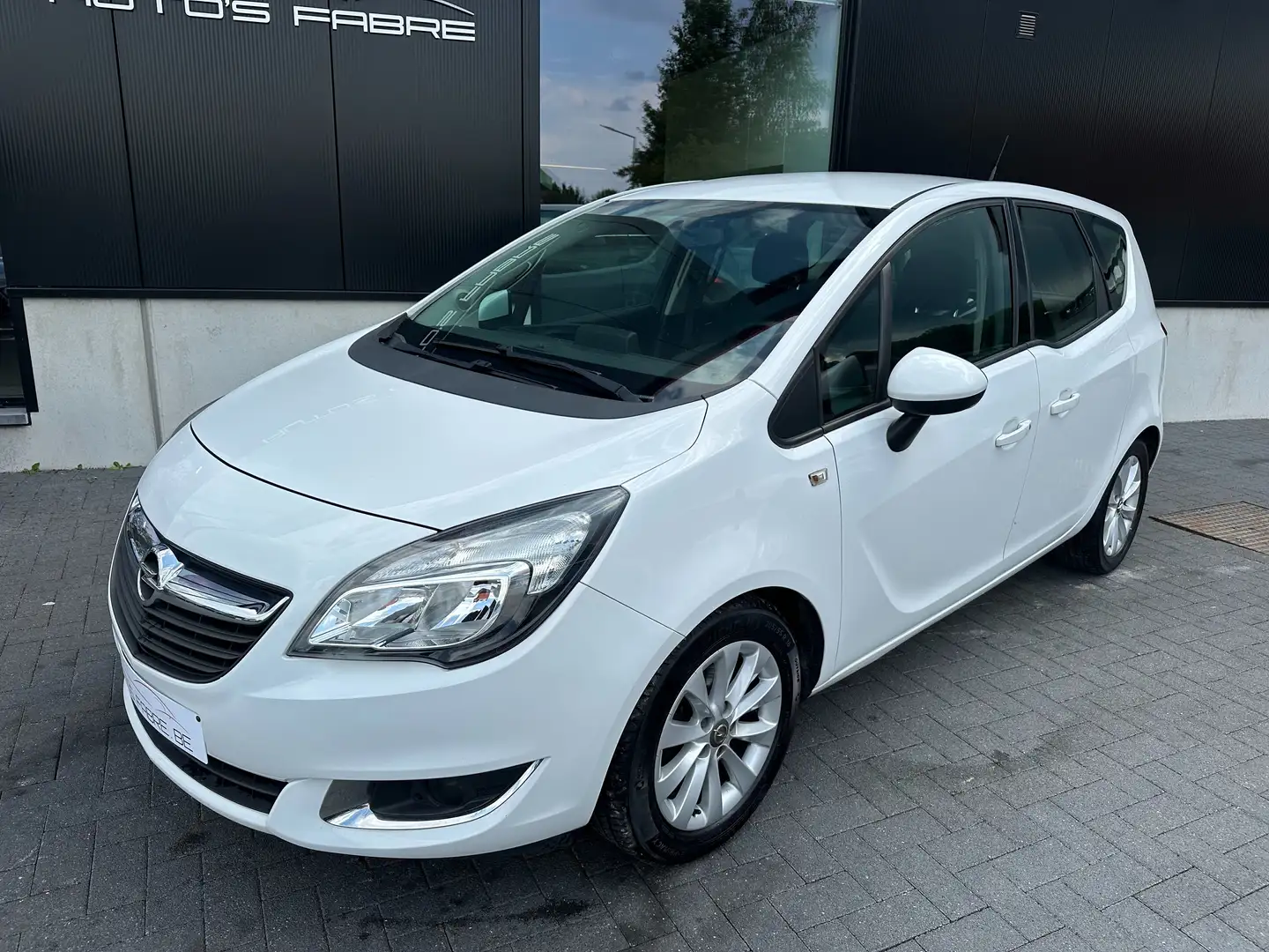Opel Meriva 1.4 i Innovation 93000 km Airco GPS Blanc - 1