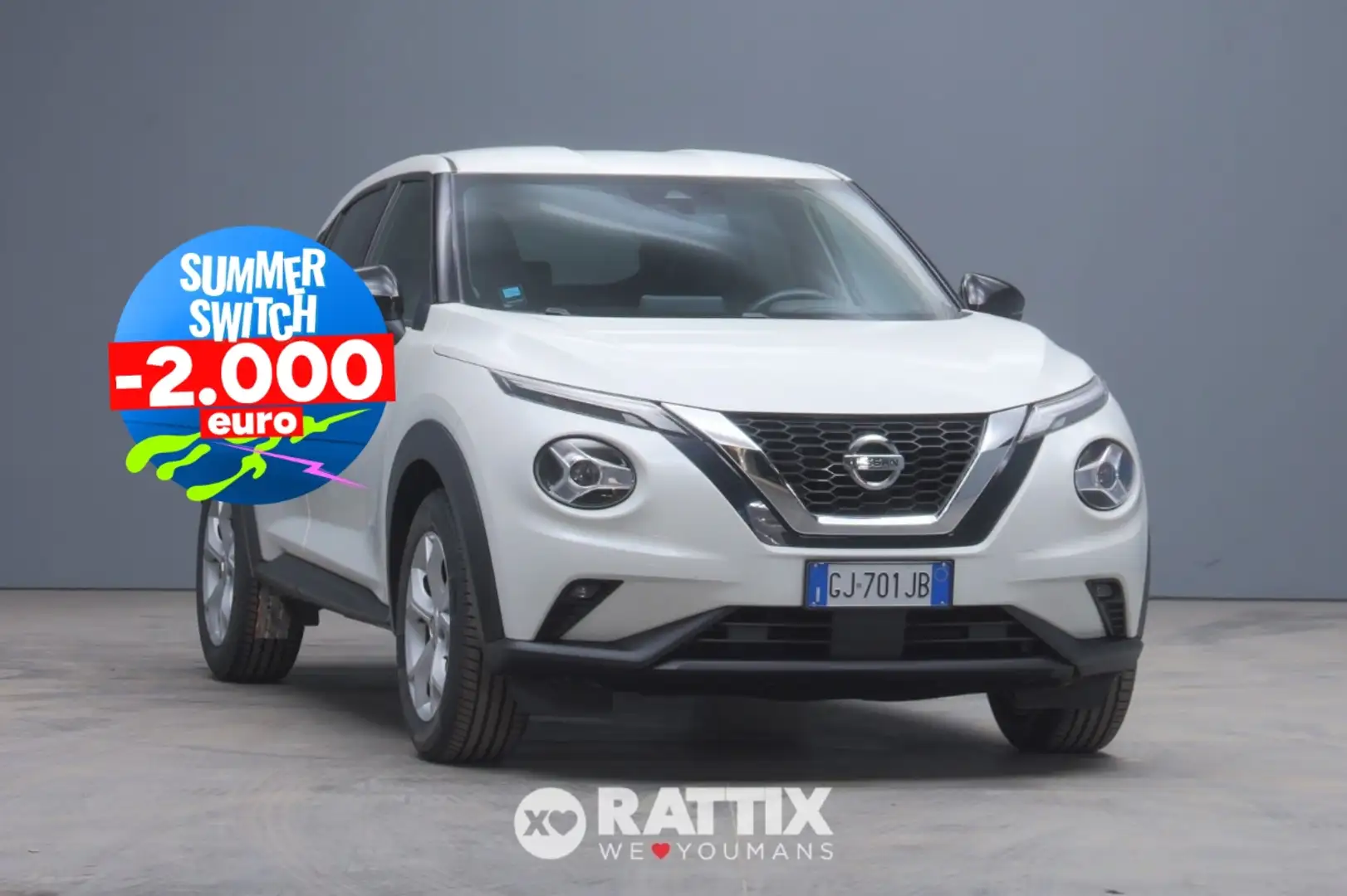 Nissan Juke 1.0 dig-t 114CV N-Connecta Bianco - 1