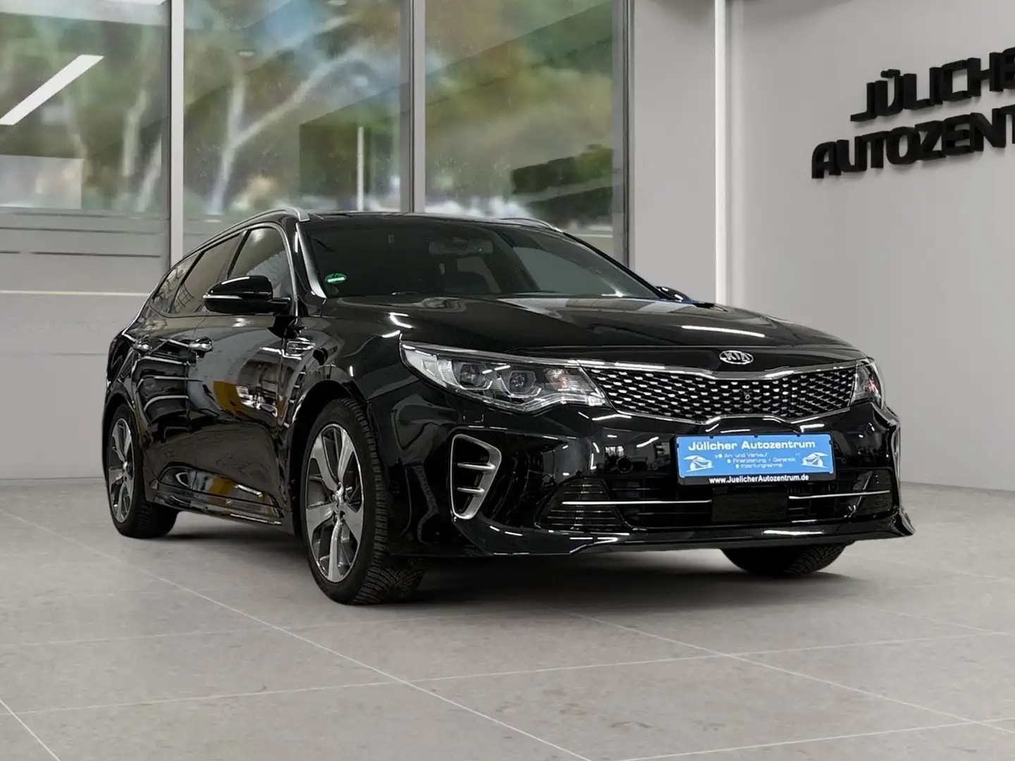 Kia Optima Sportswagon GT Aut., Scheckheft Schwarz - 1