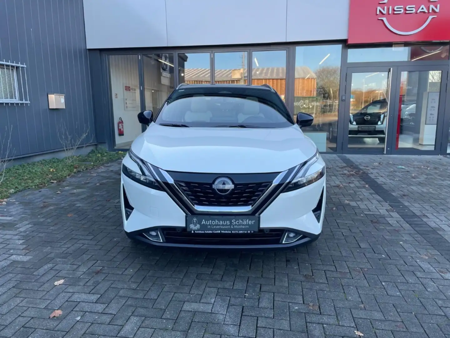 Nissan Qashqai Tekna e-Power HUD El. Panodach 360 Kamera Navi Led Blanc - 2