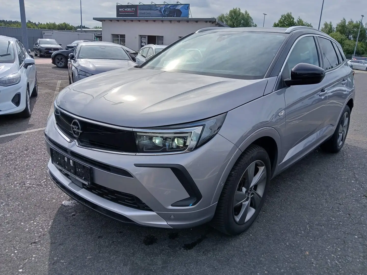 Opel Grandland 1.5 CDTI "ULTIMATE-MATRIX-NAVI-ACC" Zilver - 1