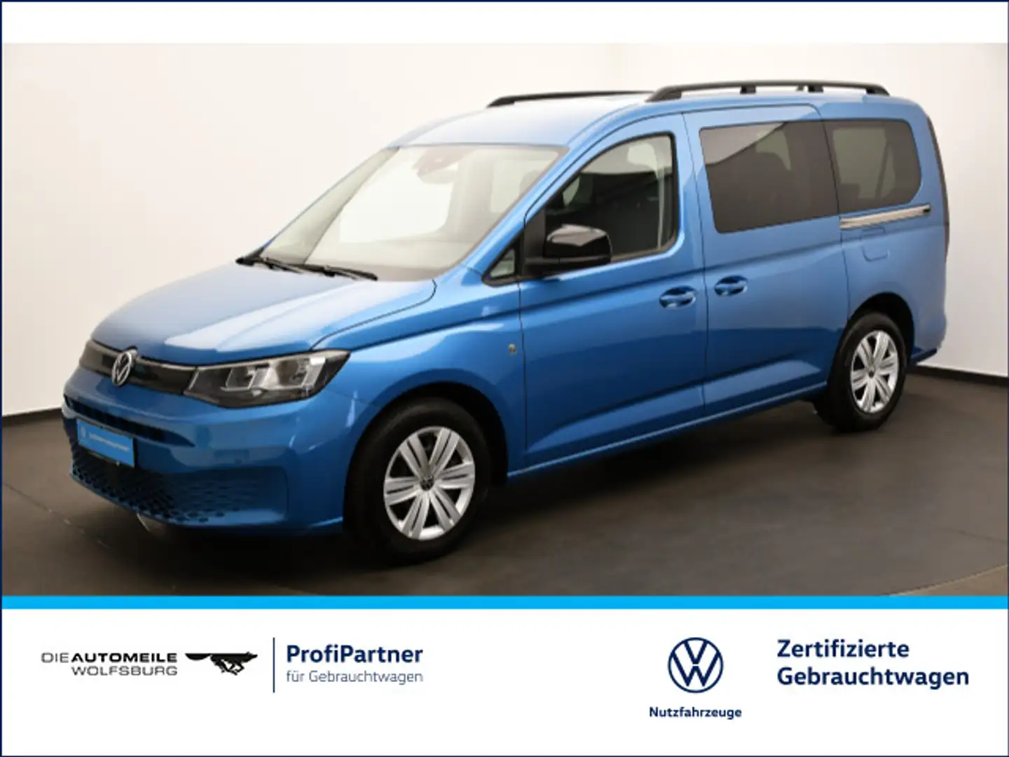 Volkswagen Caddy Kombi 2.0TDI 7SITZE/AHK/NAVI/PDC Blau - 1