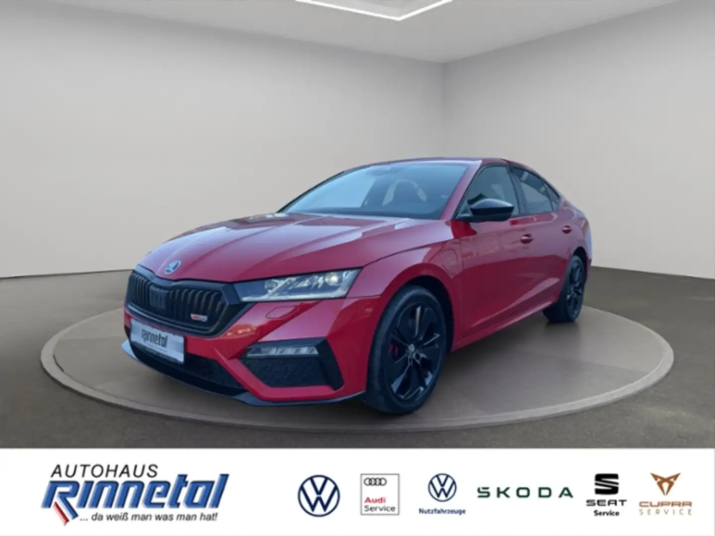 Skoda Octavia 1.4 TSI DSG RS First Edition NAVI+LED LICHT+KLIMA Rot - 1