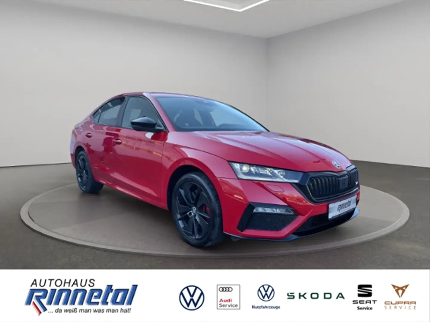 Skoda Octavia 1.4 TSI DSG RS First Edition NAVI+LED LICHT+KLIMA Rot - 2