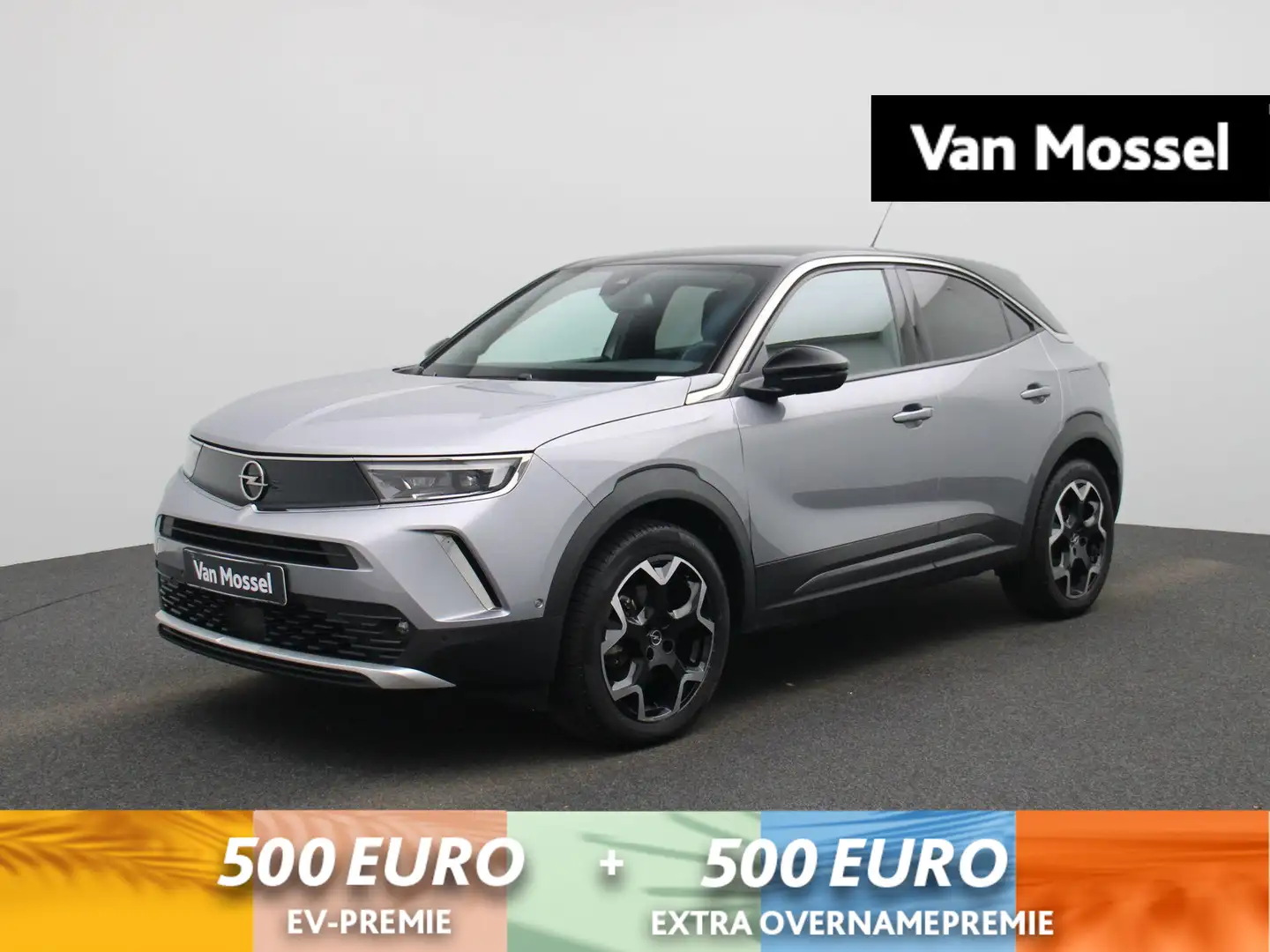 Opel Mokka-E Ultimate 50-kWh Gris - 1