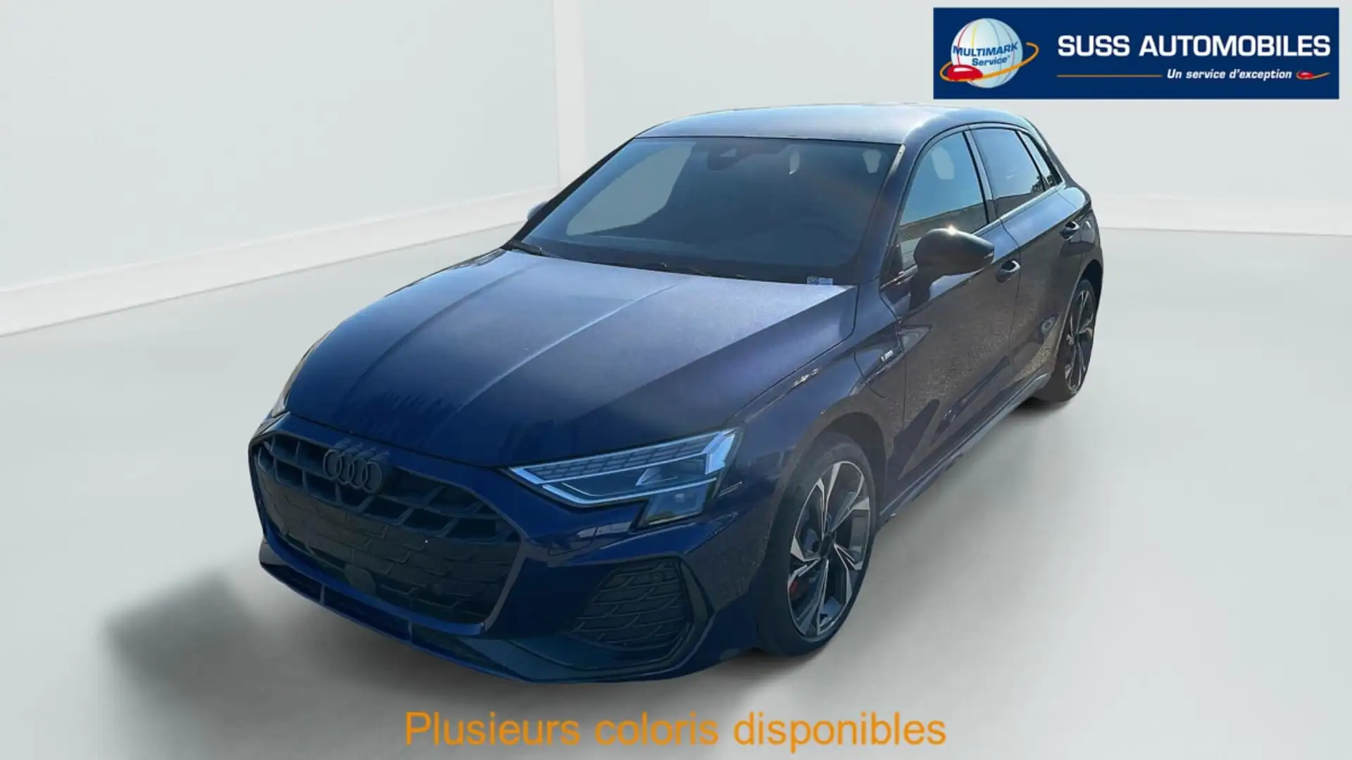 Audi A3 NOUVELLE 45 TFSI E HYBRIDE RECHARGEABLE 272 S tron Bleu - 2