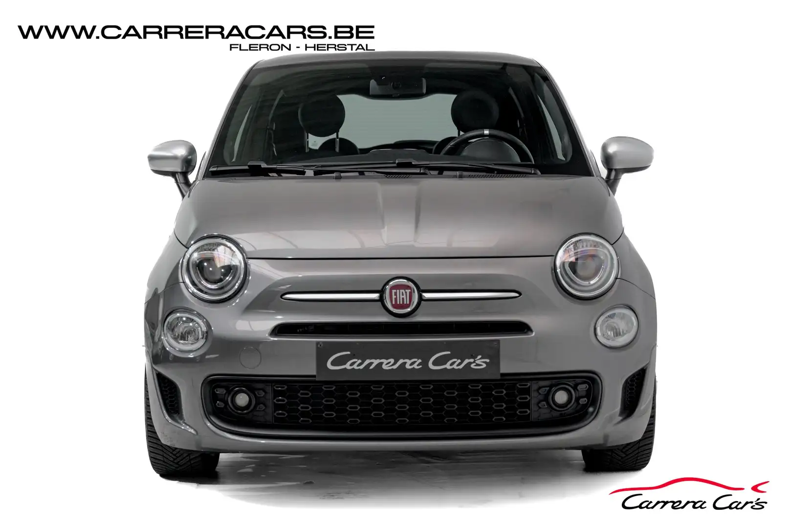 Fiat 500 1.0i MHEV Lounge*|NAVI*PANORAMIQUE*AIRCO*GARANTIE Gris - 2