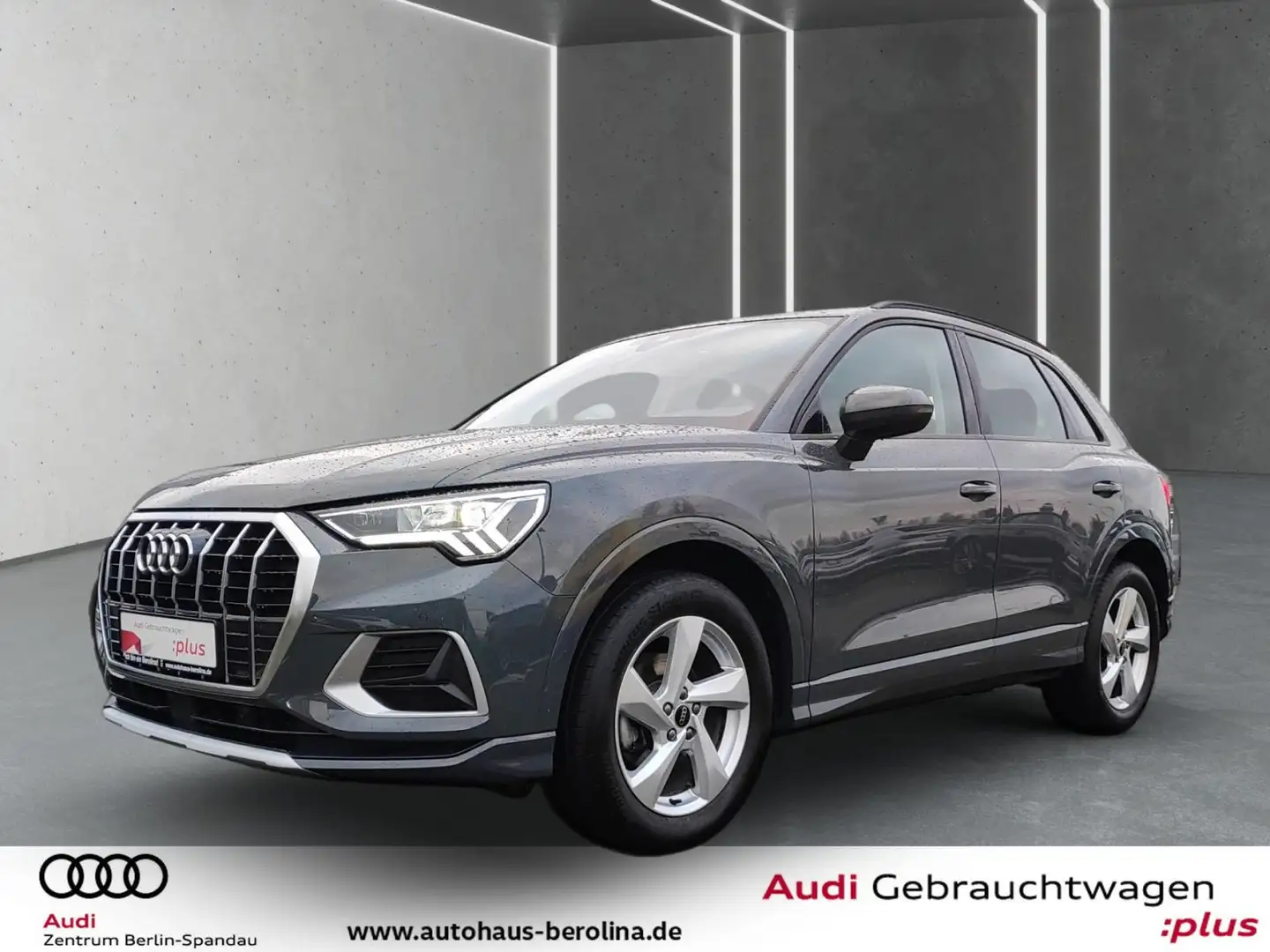 Audi Q3 35 TDI Adv. S tronic *ACC*NAV+*LED*R-CAM*SHZ* Grau - 2