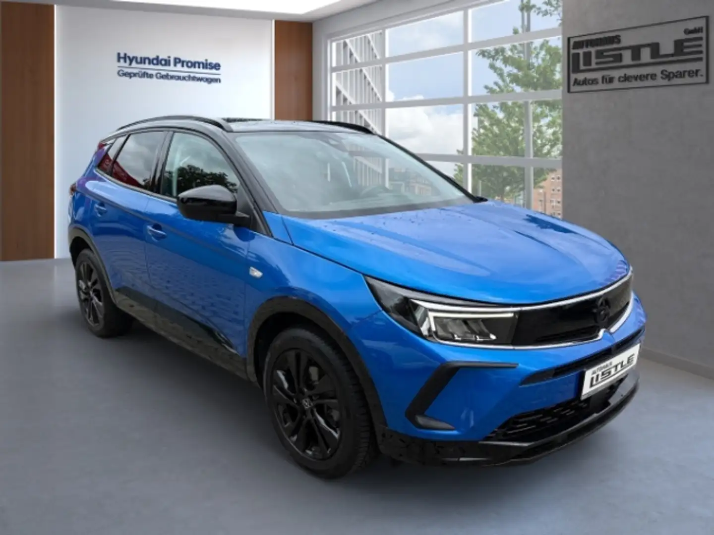 Opel Grandland GS Line 1.2 Turbo Navi Leder Soundsystem 360 Kamer Blu/Azzurro - 2