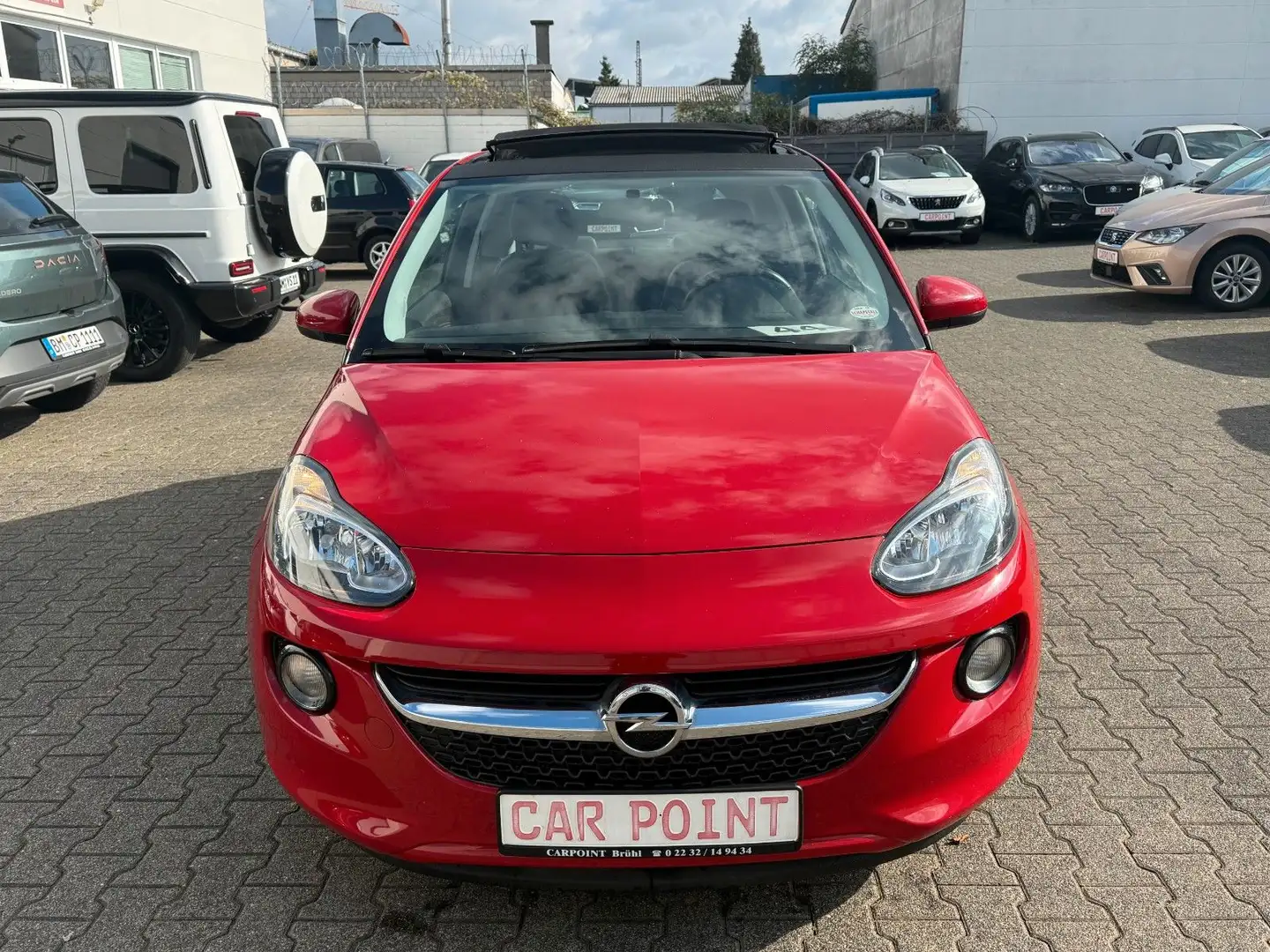 Opel Adam Open Air FALTD/KLIMA/PDC/TEILLEDER/SHZ Rot - 2