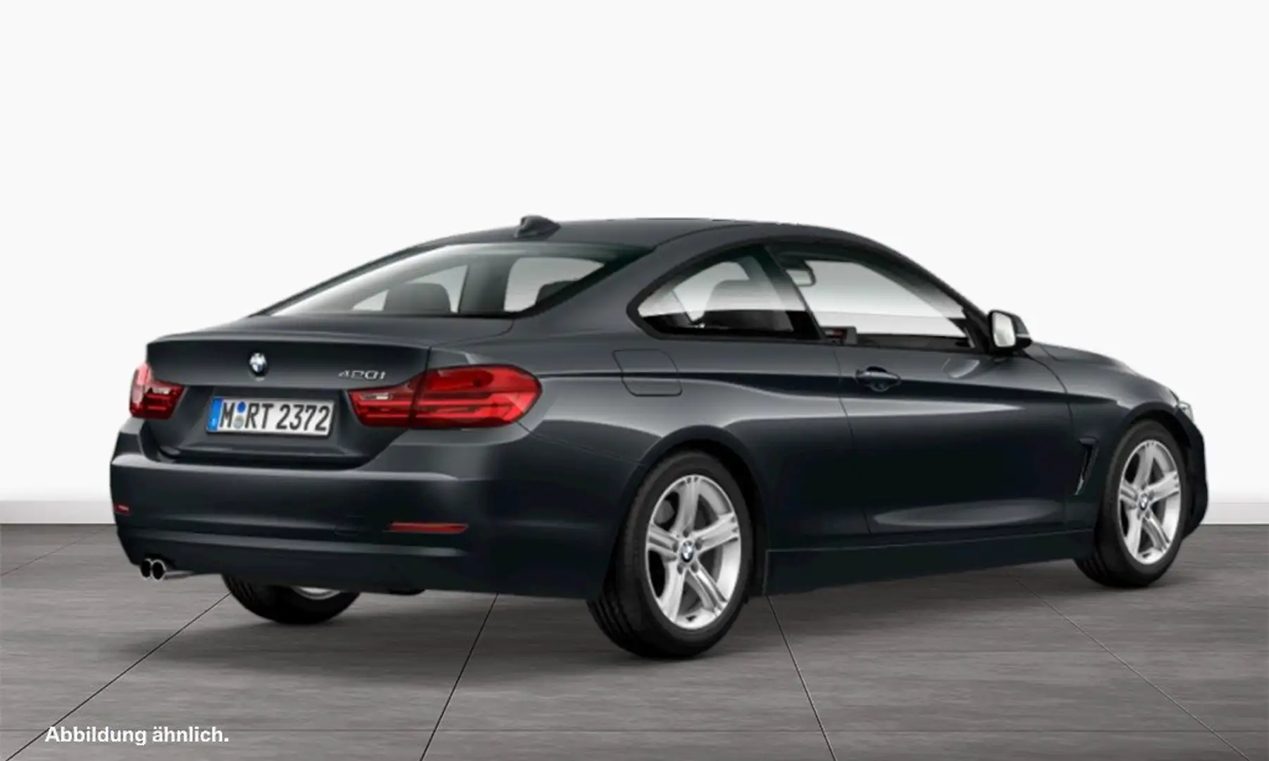 BMW 420 i Coupé HiFi Xenon GSD Navi Bus. Tempomat Gris - 2