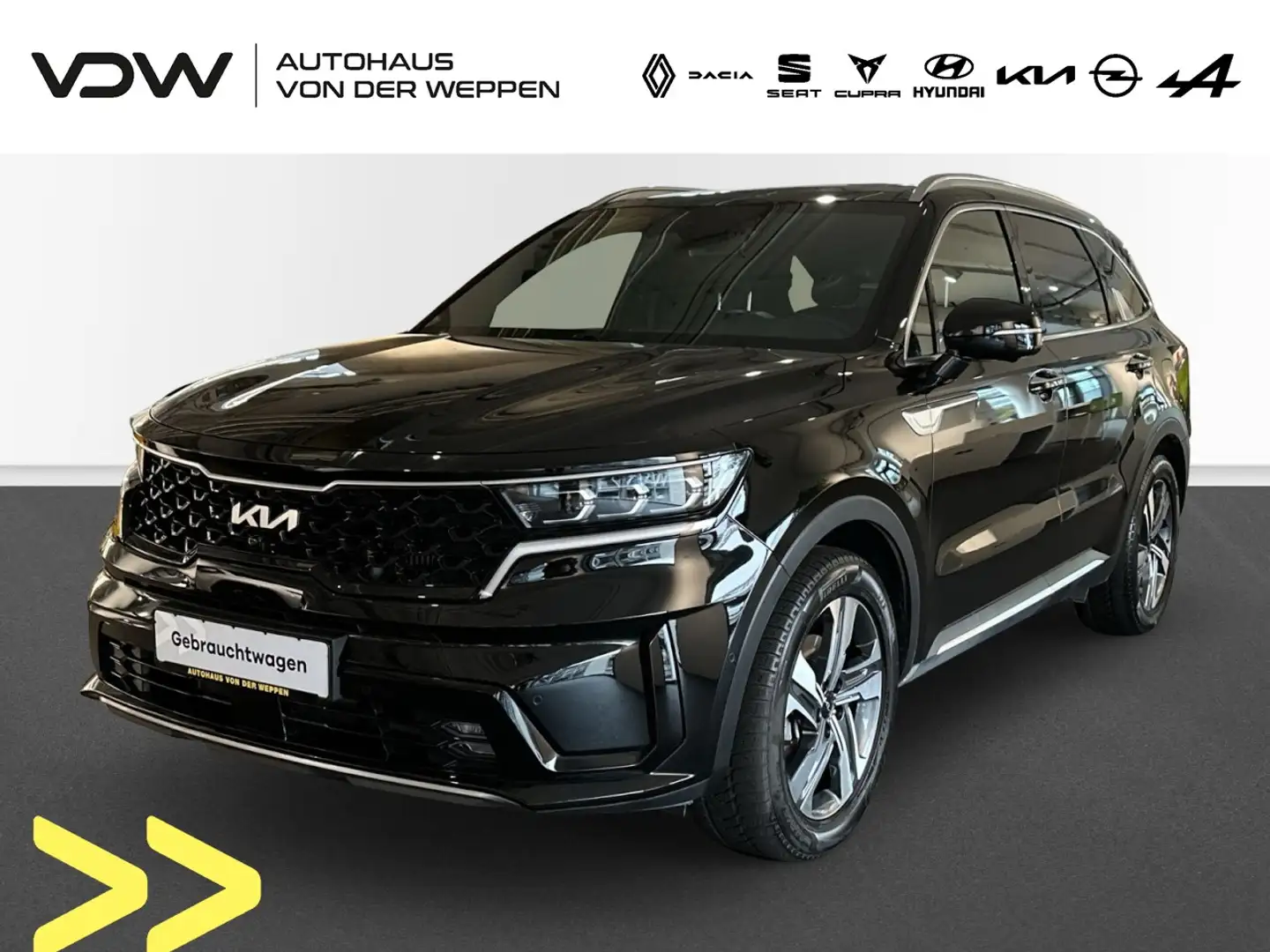 Kia Sorento Platinum 4WD Plug-In Hybrid Klima Navi Leder Noir - 1