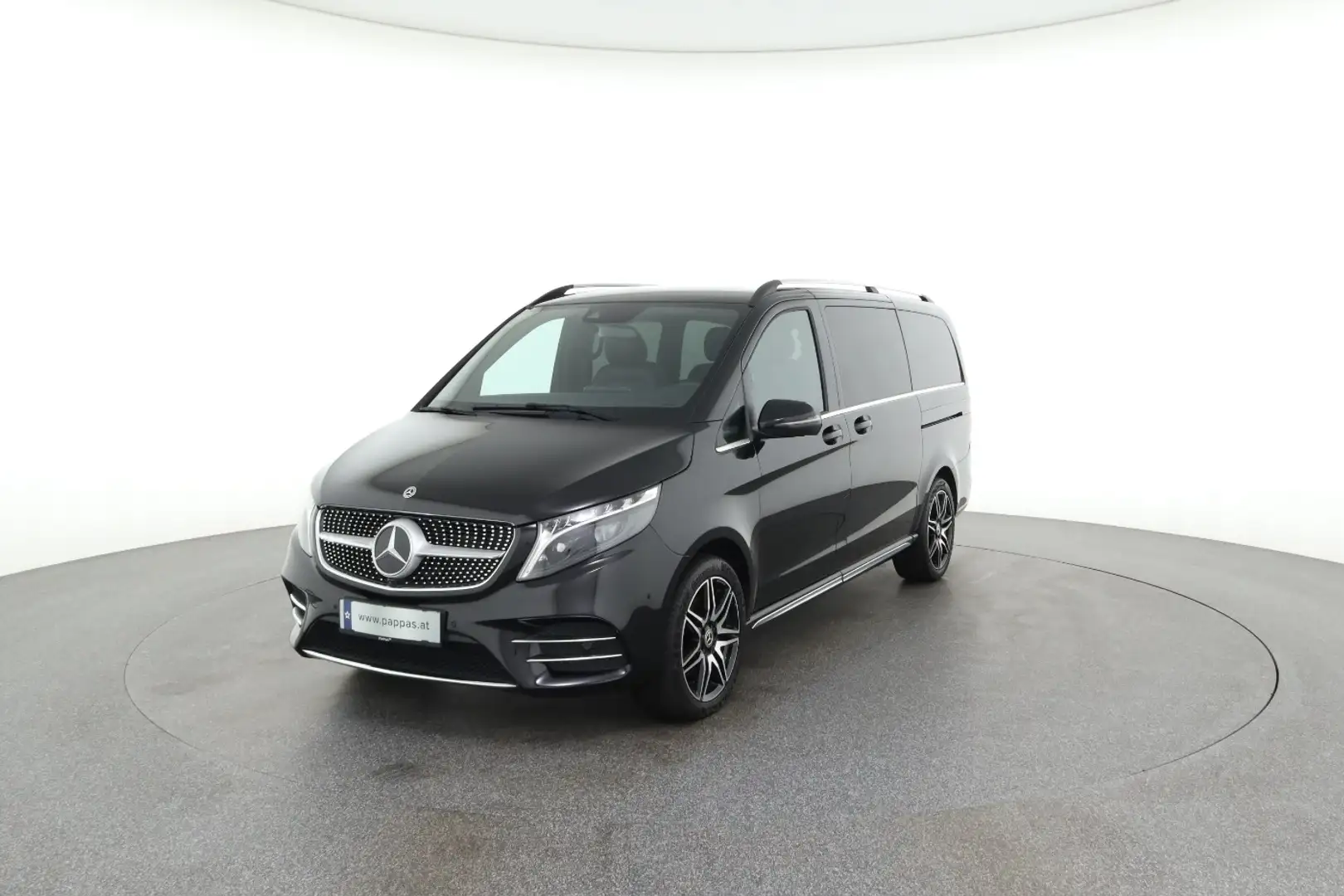 Mercedes-Benz V 300 V300 d 4MATIC EXCLUSIVE Lang Aut.6-Sitzer Airm Schwarz - 2
