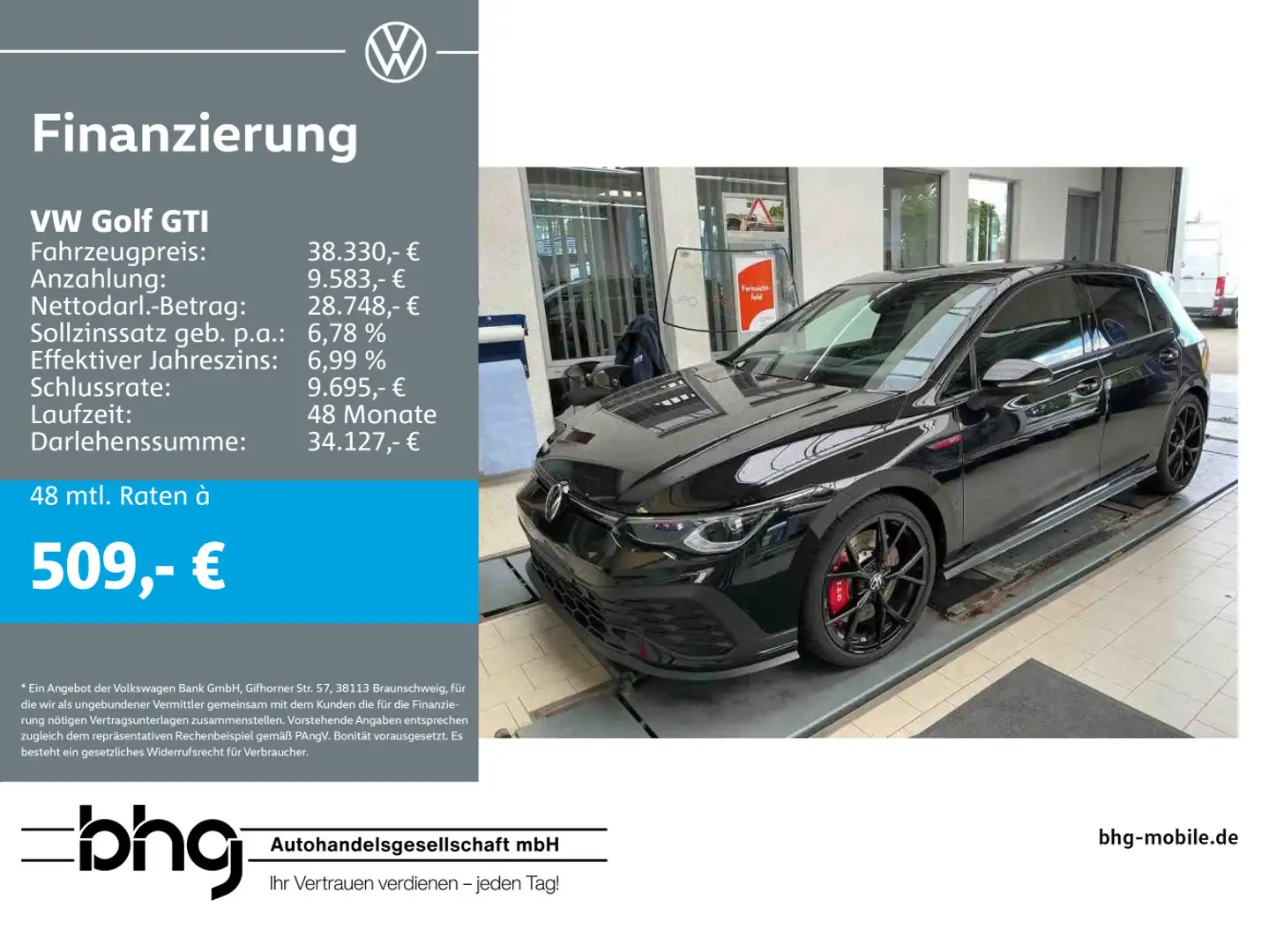 Volkswagen Golf GTI 2.0 TSI DSG CLUBSPORT Noir - 1