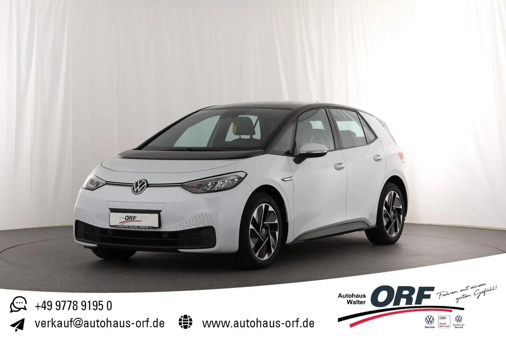 Volkswagen ID.3 Pro Performance 150 kW Life ACC DAB NAVI Weiß - 1