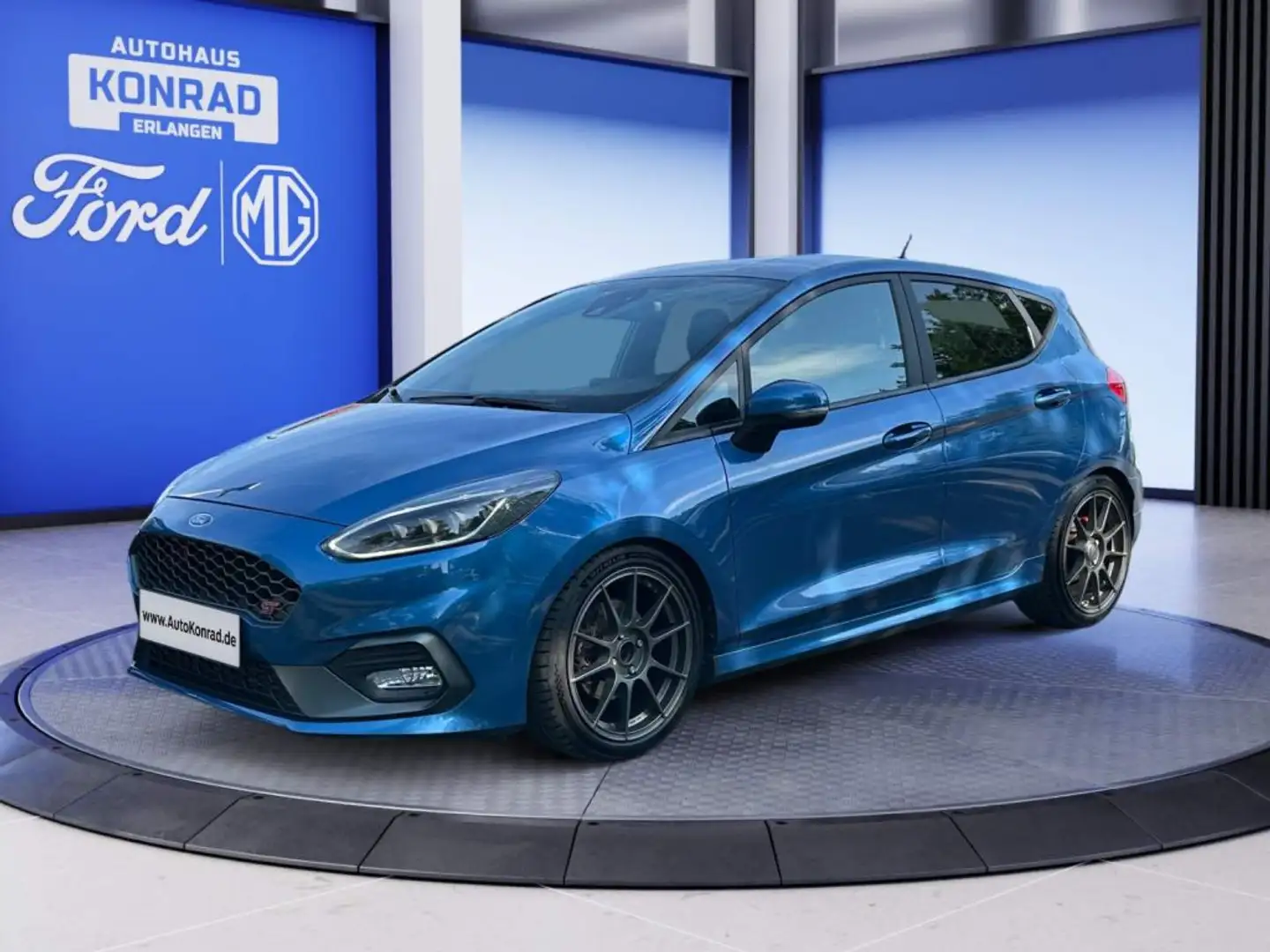 Ford Fiesta 1.5 S&S ST *NAVI`*KEY-FREE*LED*SITZHZ* Bleu - 1