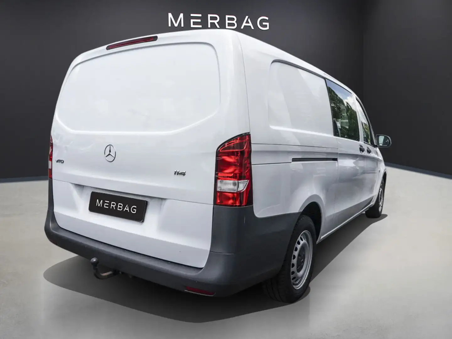 Mercedes-Benz Vito Mixto 114 extralang 6-Sitzer AHK Tempomat Blanc - 2