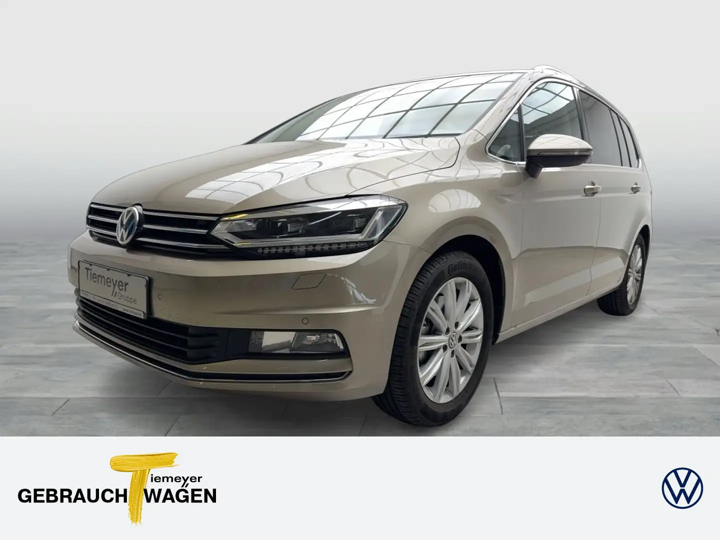 Volkswagen Touran 1.4 TSI HIGHLINE NAVI LED SITZHZG LM17 Beige - 1