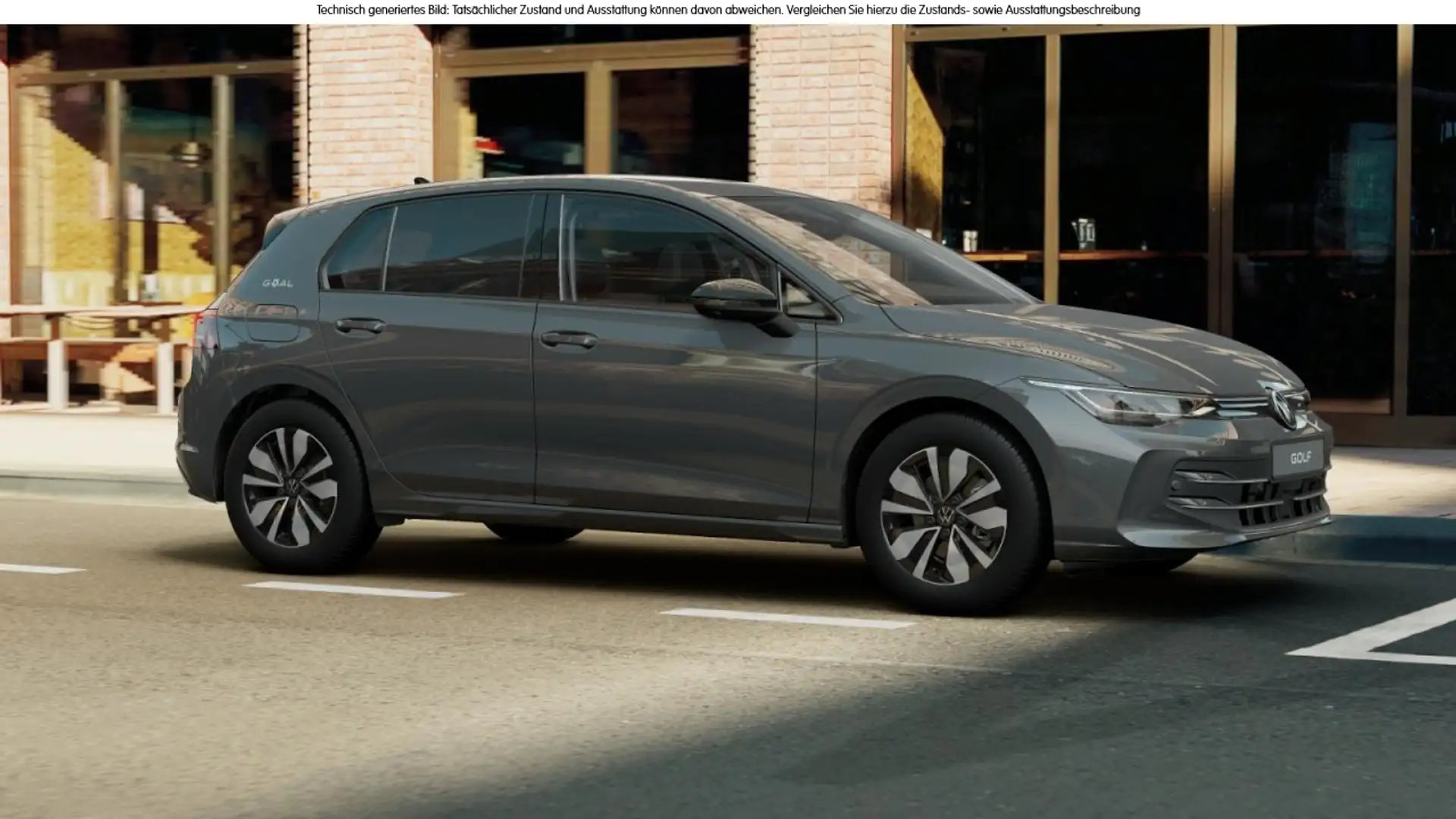 Volkswagen Golf VIII 1.5 TSI Goal LM Klima Navi AHK Klima Grau - 2