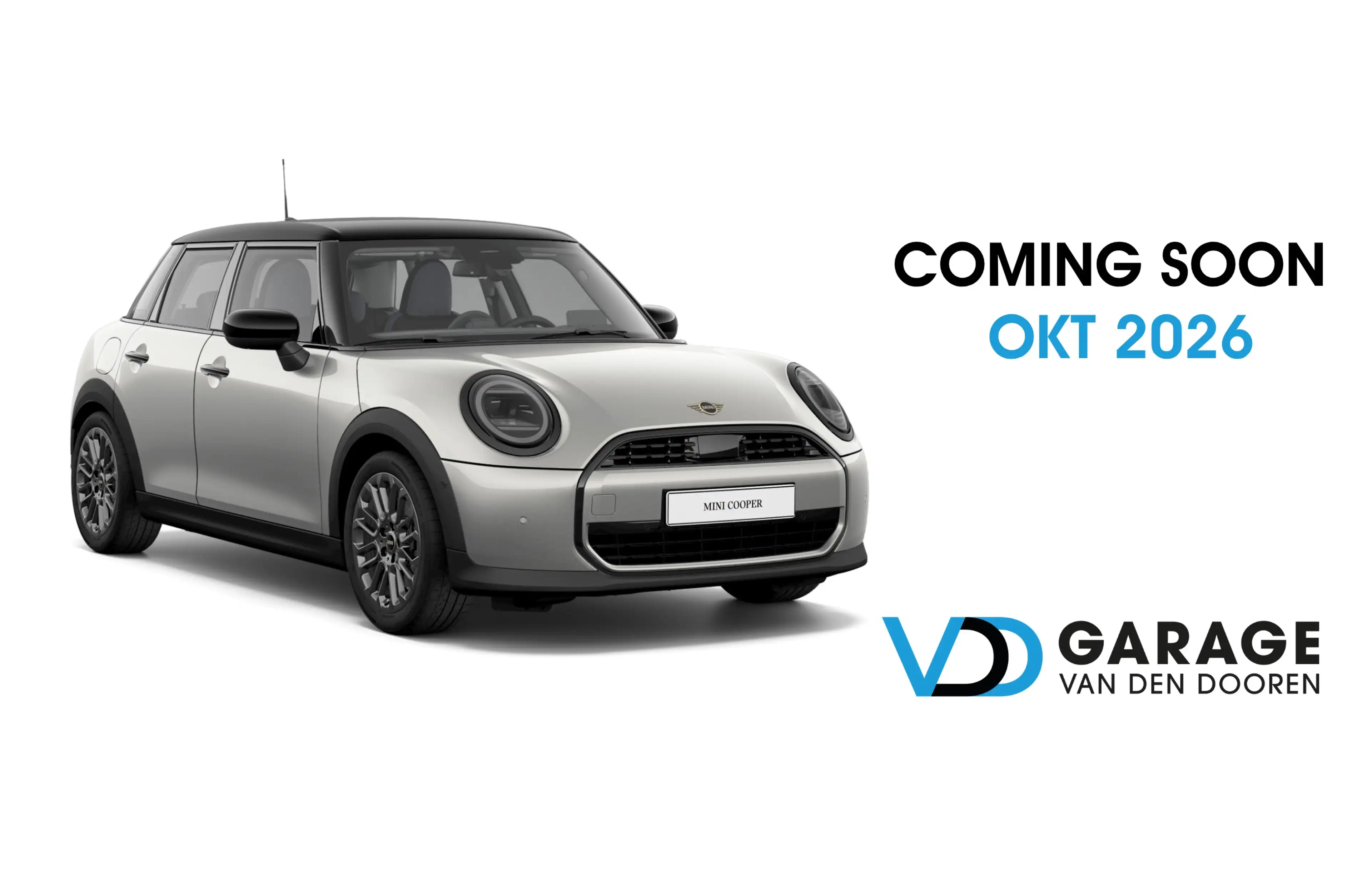 MINI Cooper C 5-DEURS / *** COMING SOON**** OLED / HUD / CAM / STUURVERW / CARPLAY / KEYL / ADAPT LED / BLACK PACK / +++