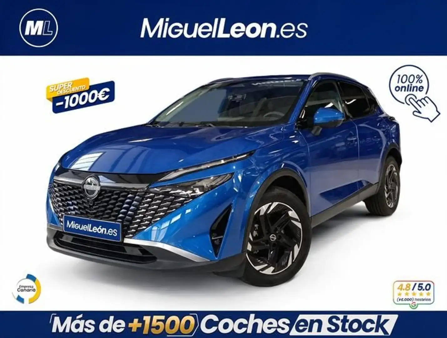 Nissan Qashqai DIG-T 103kW N-Connecta Azul - 1