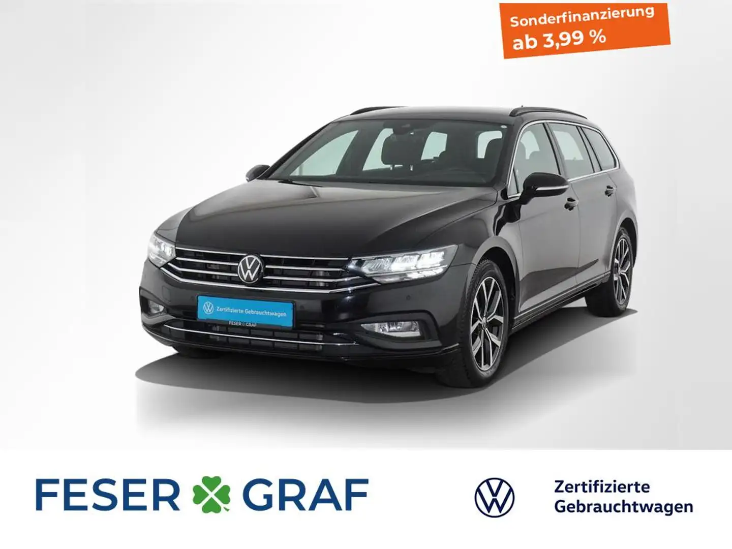 Volkswagen Passat Variant TDI Business LED ACC RearView PDC Noir - 1