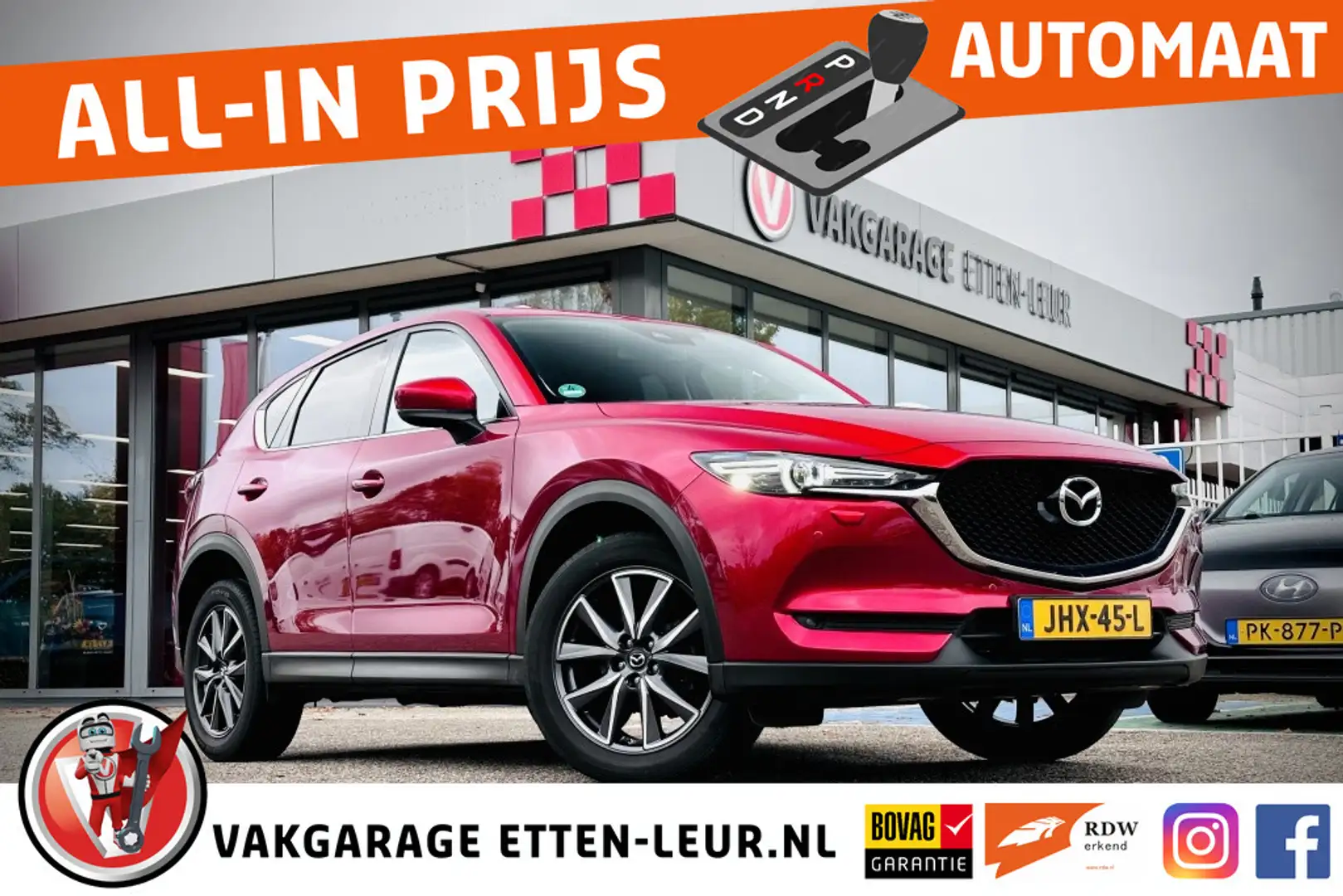 Mazda CX-5 2.5 SAG 19PK GT-M 4WD | CAMERA | STOEL-STUUR VERWA Rood - 1