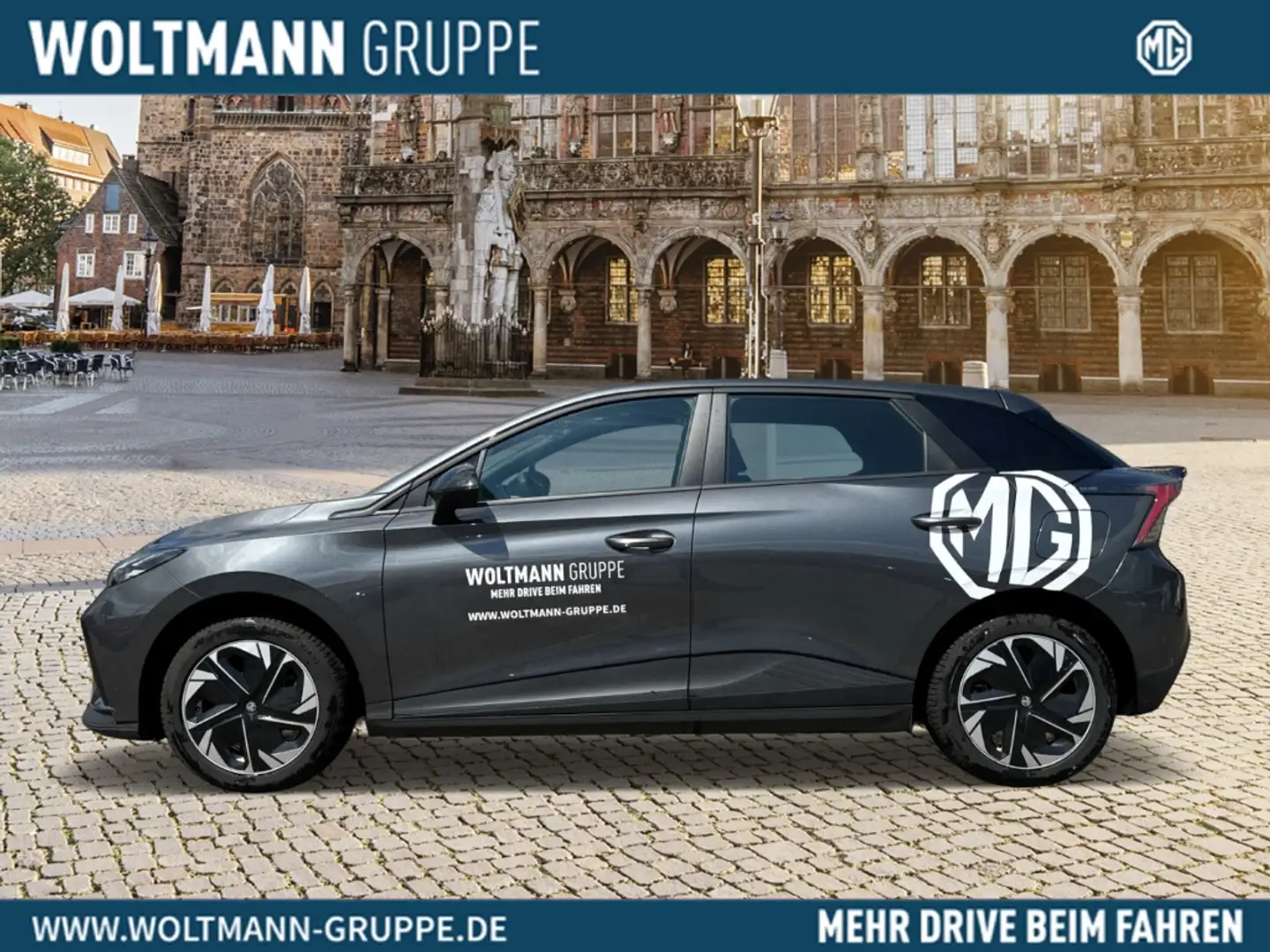 MG MG4 Standard Elektromotor 125 kW LED ACC Apple CarPlay Grau - 2