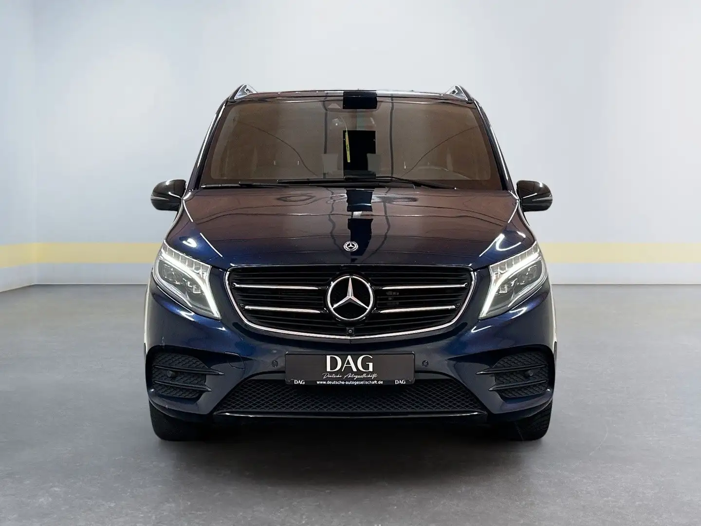 Mercedes-Benz V 250 d lang +AMG-LINE+LED+AHK+LEDER+BURMESTER+ Azul - 2