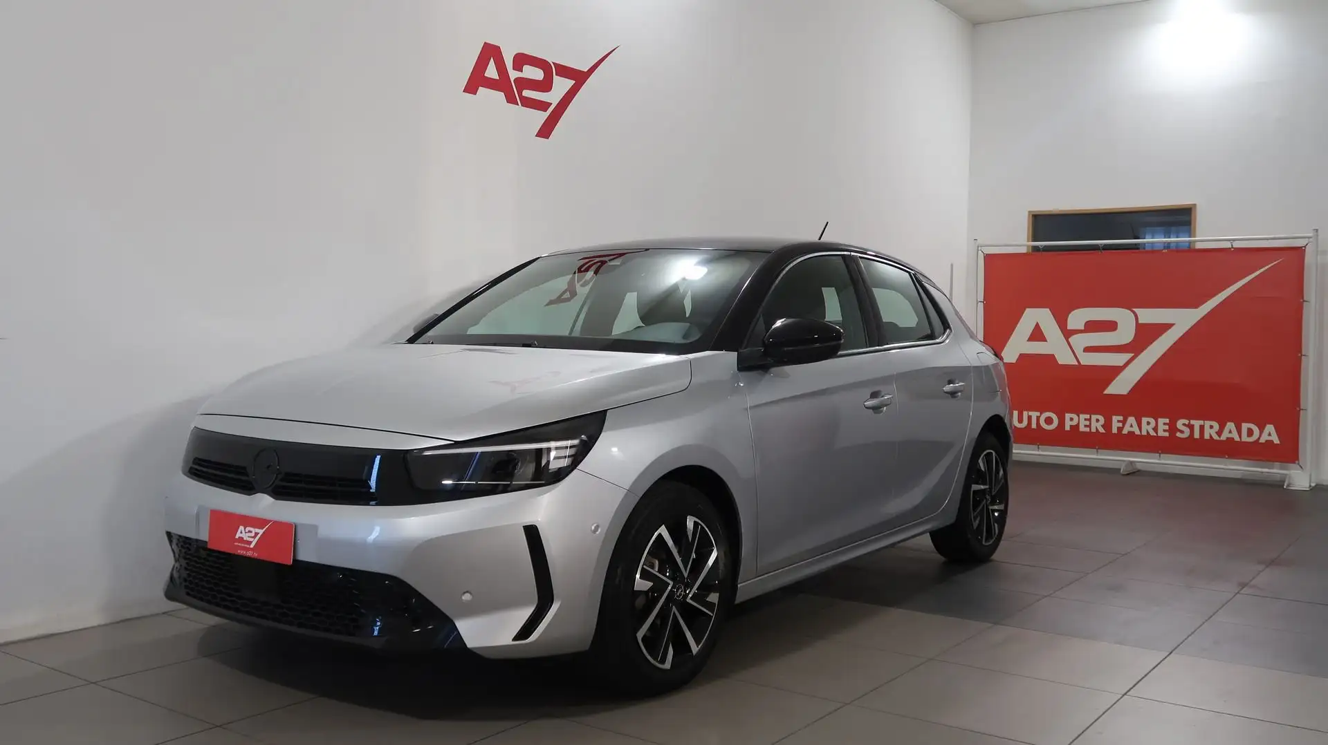 Opel Corsa Corsa 1.2 100 CV GS #CARPLAY#RETRO CAMERA# Argento - 1