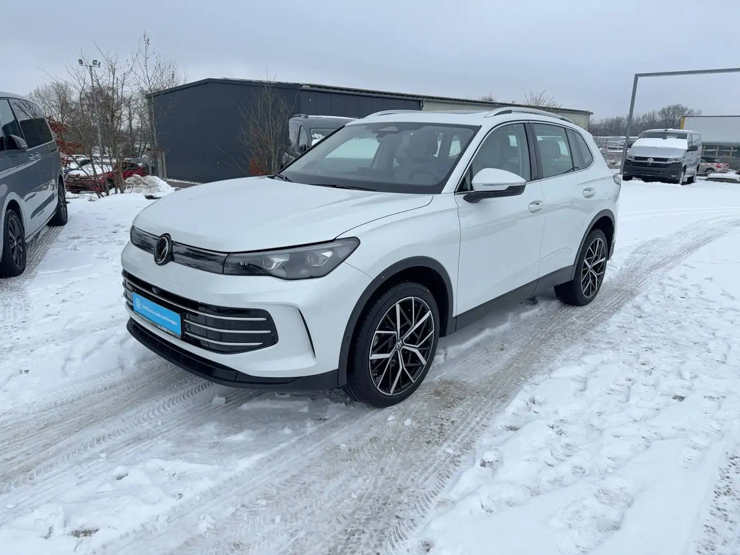 Volkswagen Tiguan Elegance TDI 4M Matrix/Pano/CarPlay/AHK Blanc - 2