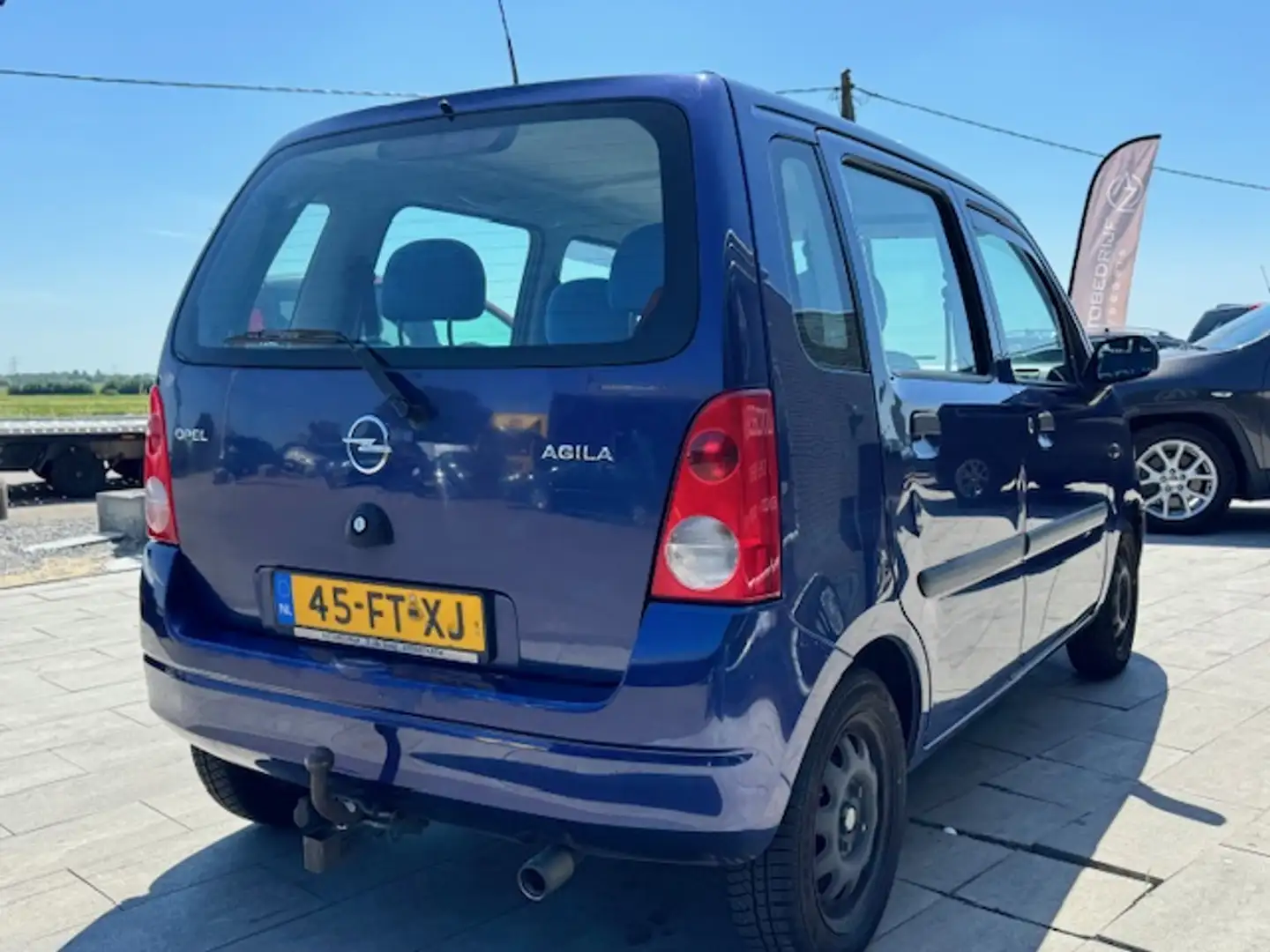 Opel Agila 1.2-16V Comfort TREKHAAK! Bleu - 2
