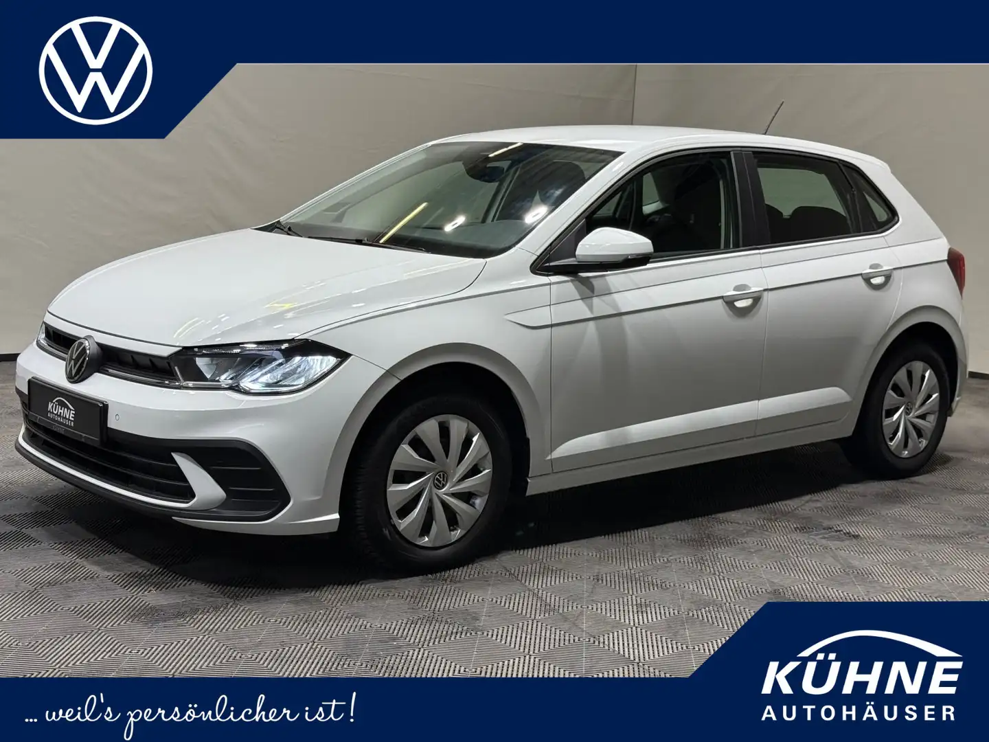 Volkswagen Polo 1.0 | KLIMA BLUETOOTH SITZHEIZUNG ISOFIX Weiß - 1